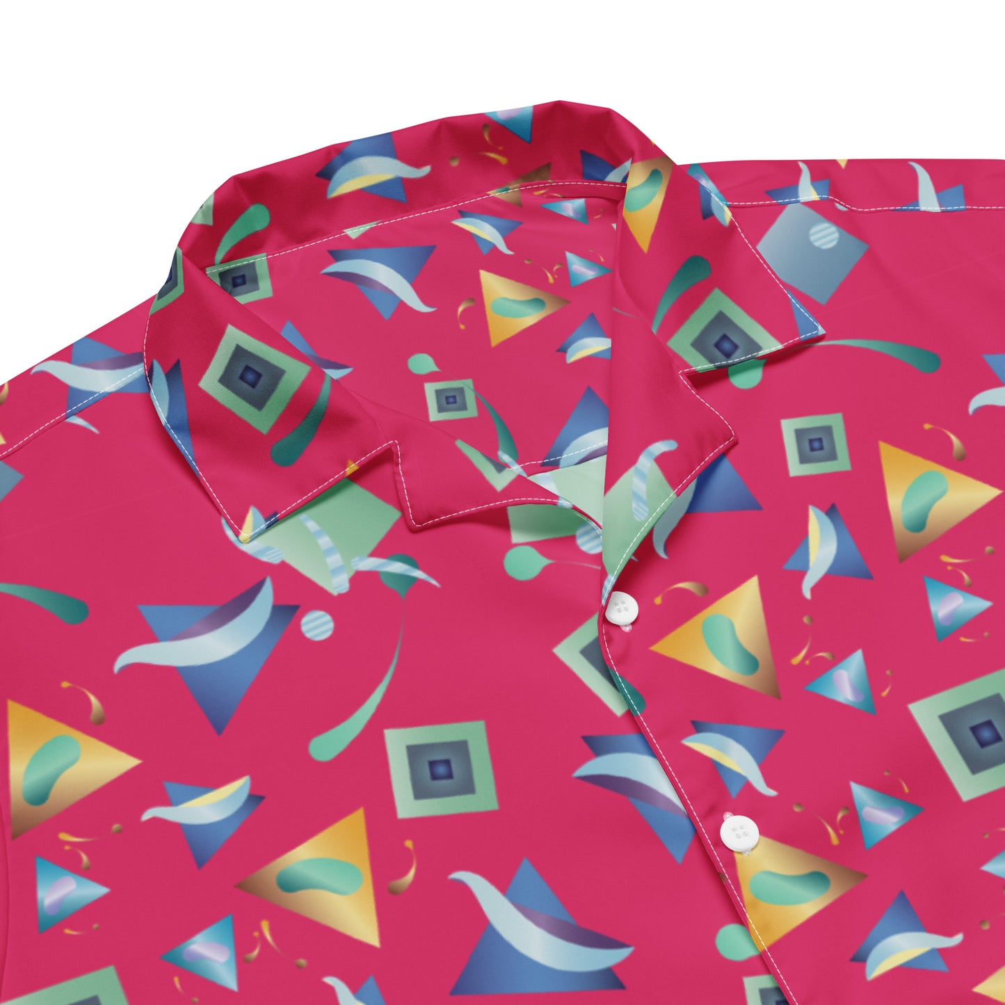 Unisex button shirt Kukloso Whimsical No 11 F - Free Shipping