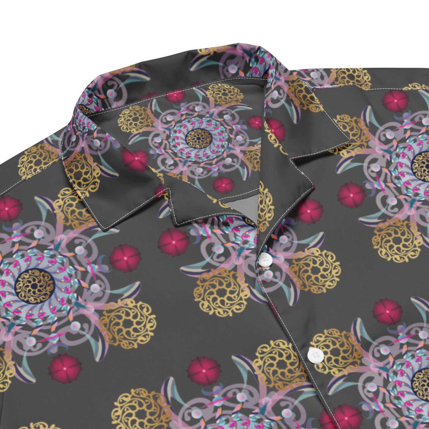 Unisex button shirt Kukloso Abstractical No 17 - Free Shipping