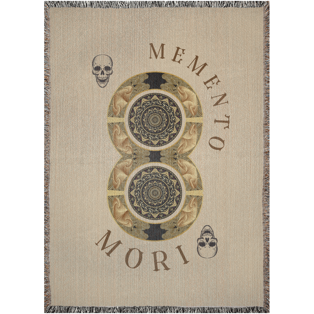 Woven Blankets Kukloso Kuklos No 4429 'Memento Mori' - Free Shipping