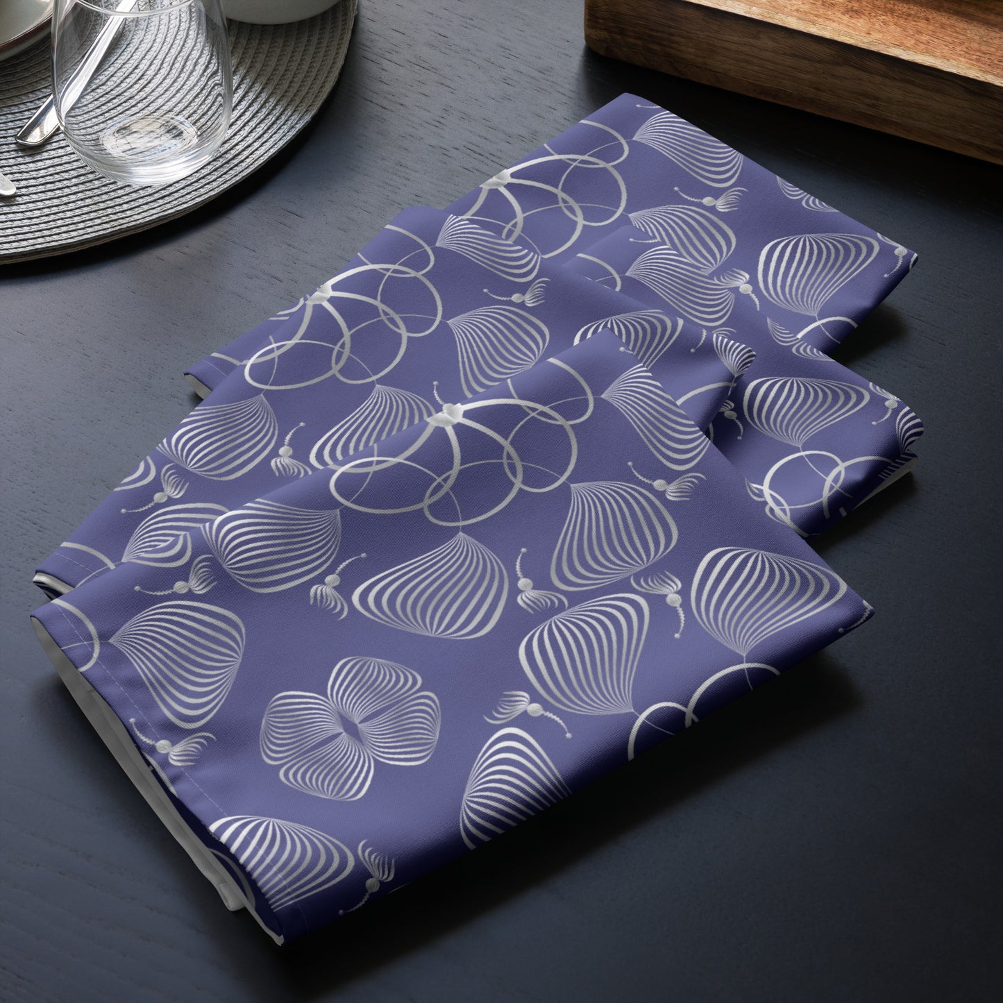 Cloth napkin set Kukloso Abstractical Pattern No 65.17 - Free Shipping