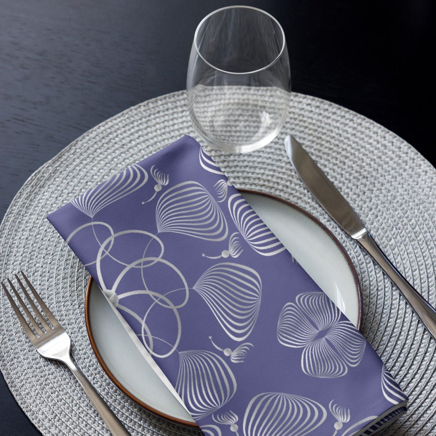 Cloth napkin set Kukloso Abstractical Pattern No 65.17 - Free Shipping