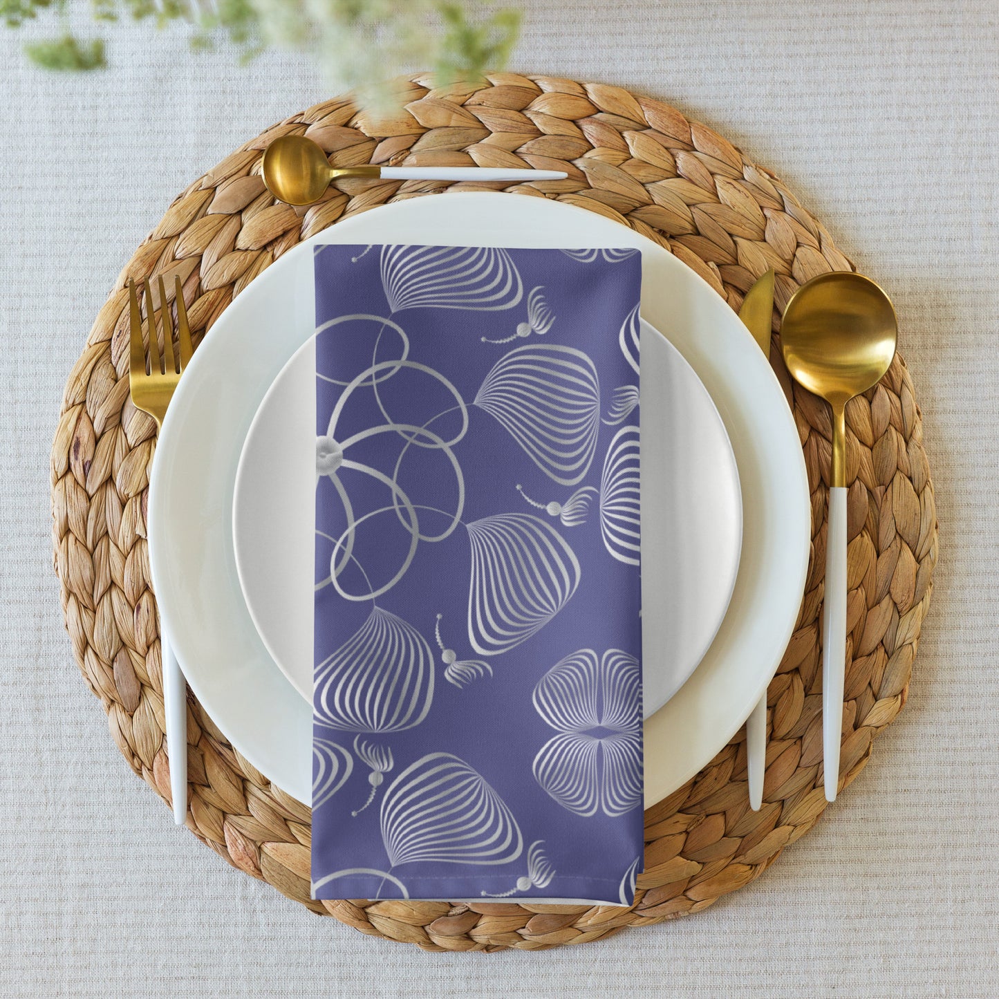 Cloth napkin set Kukloso Abstractical Pattern No 65.17 - Free Shipping