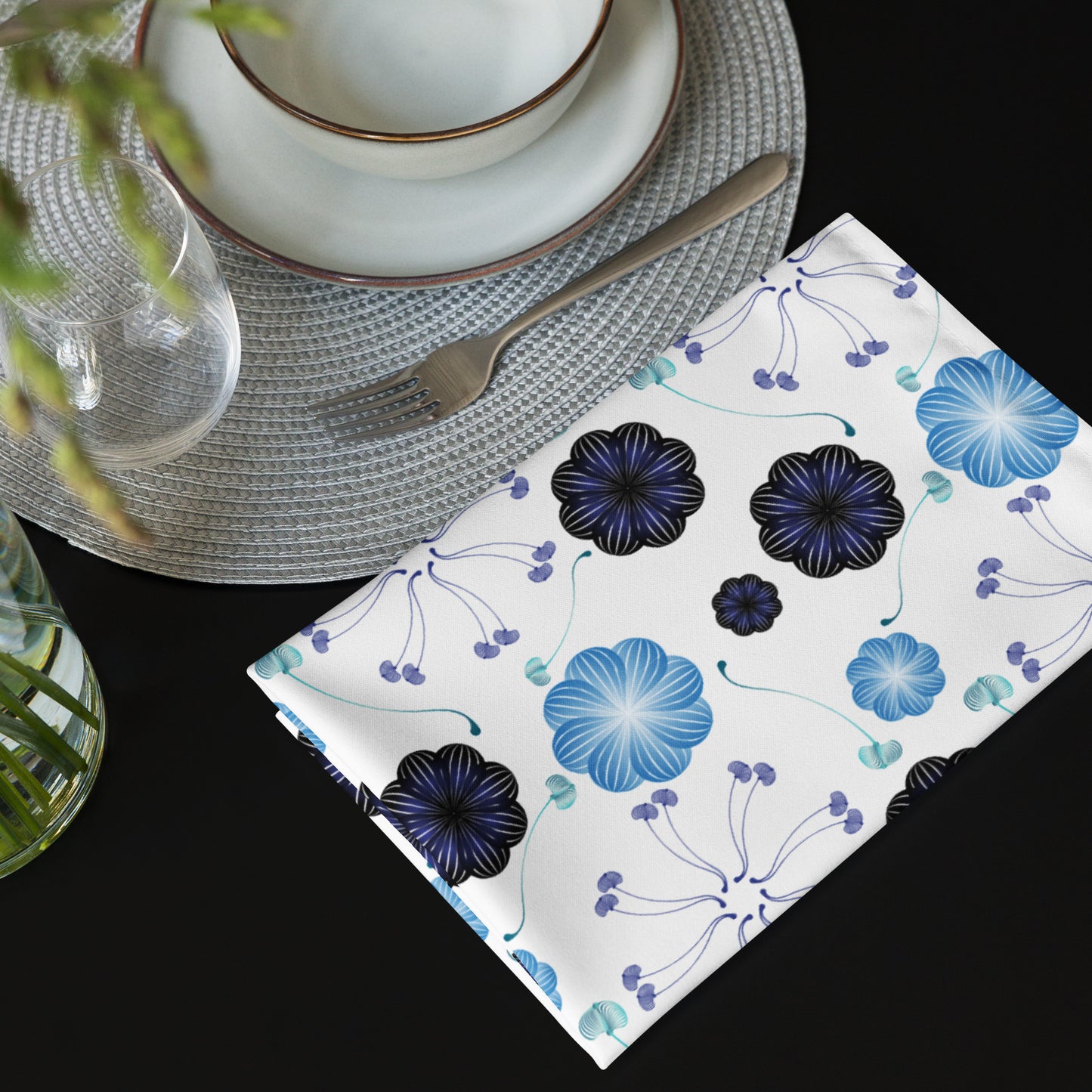 Cloth napkin set Kukloso Abstractical Pattern No 272 - Free Shipping