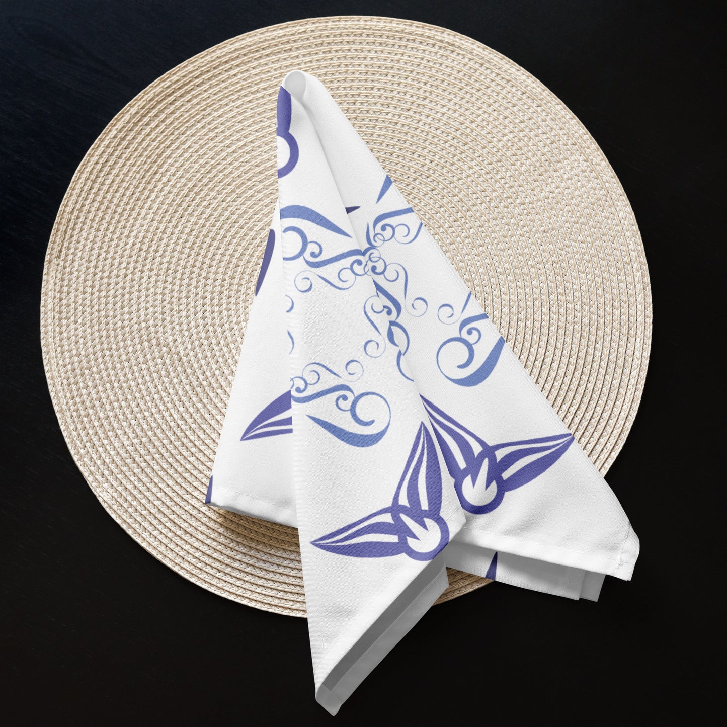 Cloth napkin set Kukloso Fleurons No 27 - Free Shipping