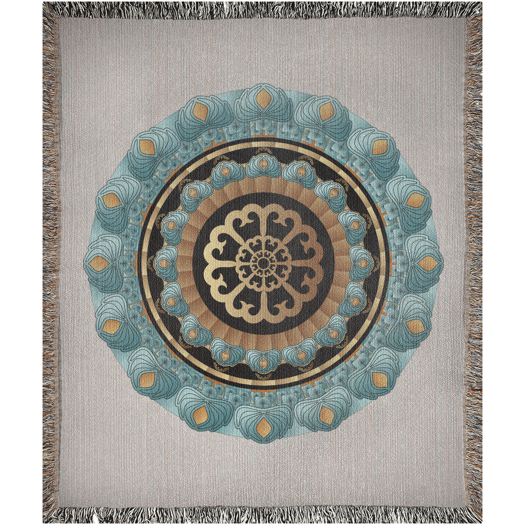 Woven Blankets Kukloso  Mandala Kuklos No 4440 - Free Shipping