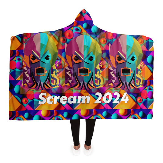 Hooded Blanket - AOP Kukloso Scream 2024 - Free Shipping