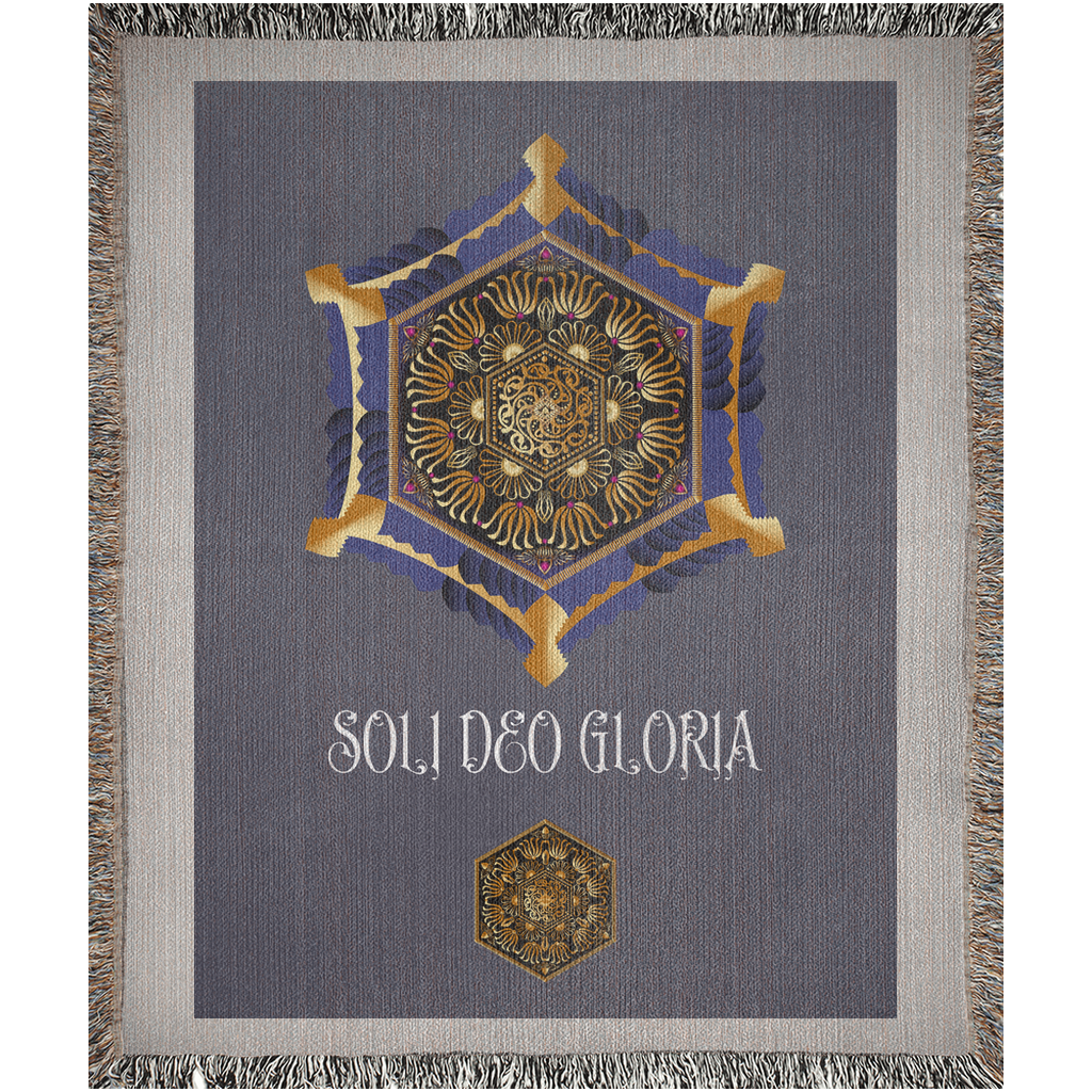 Woven Blankets Kukloso Kuklos No 4427 ' Soli Deo Gloria' -  Free Shipping