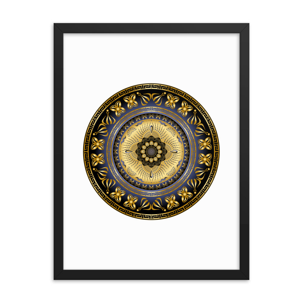 Framed poster Mandala Circularium No 2515 Free Shipping