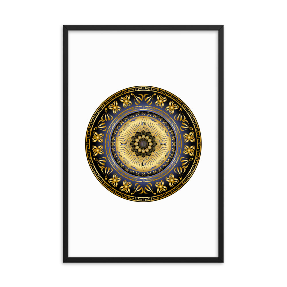 Framed poster Mandala Circularium No 2515 Free Shipping