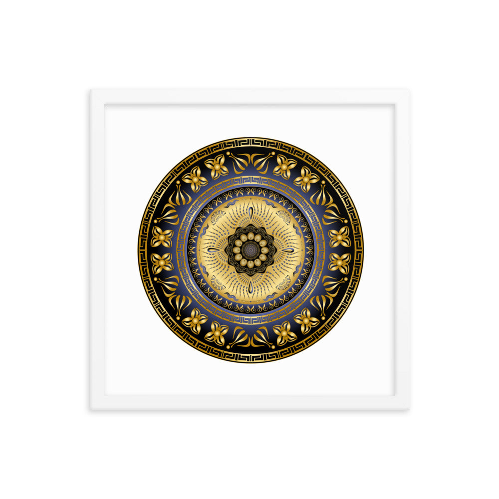 Framed poster Mandala Circularium No 2515 Free Shipping