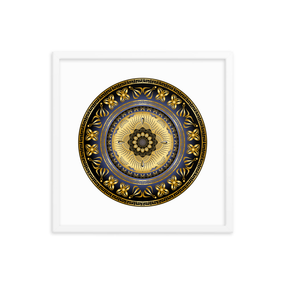 Framed poster Mandala Circularium No 2515 Free Shipping