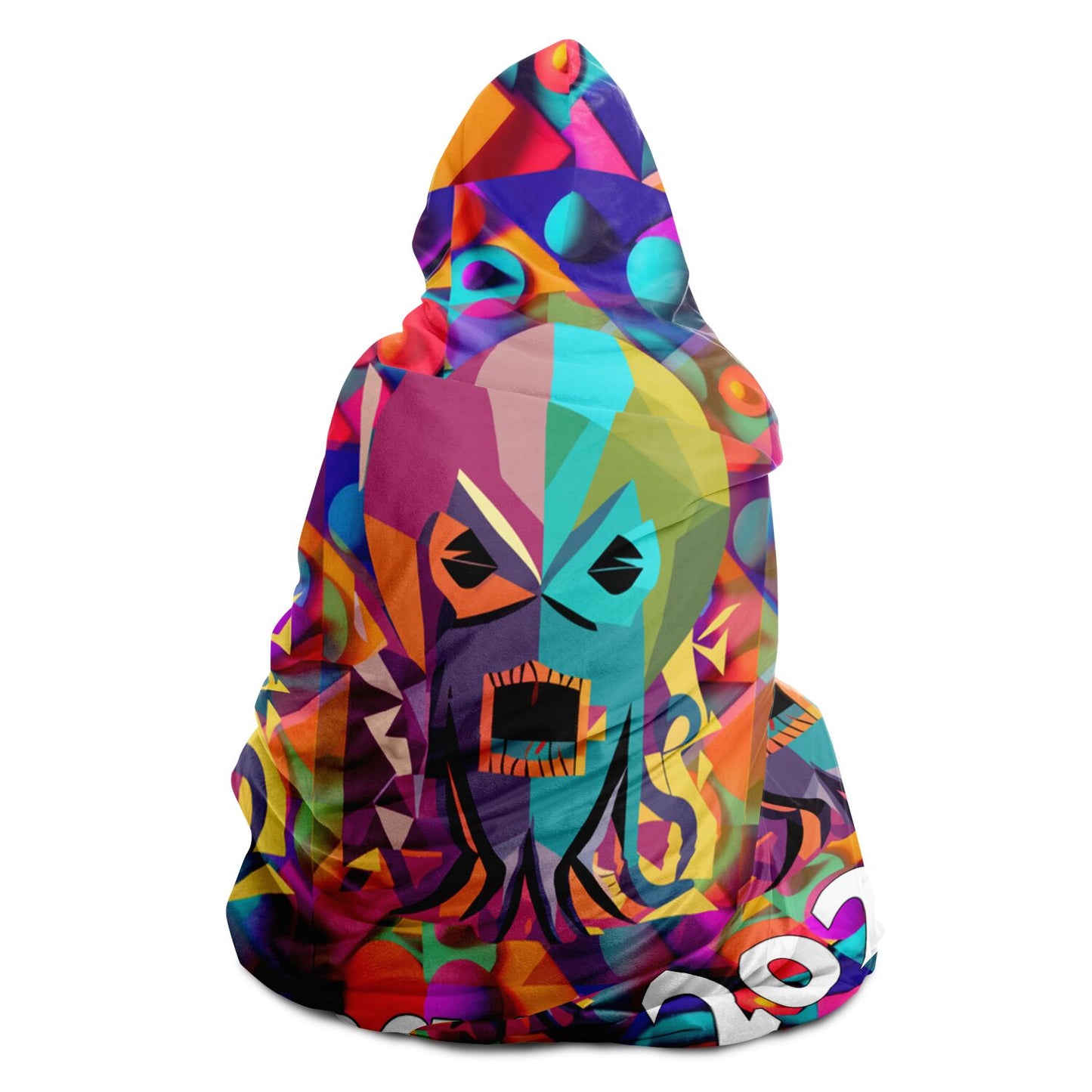 Hooded Blanket - AOP Kukloso Scream 2024 - Free Shipping