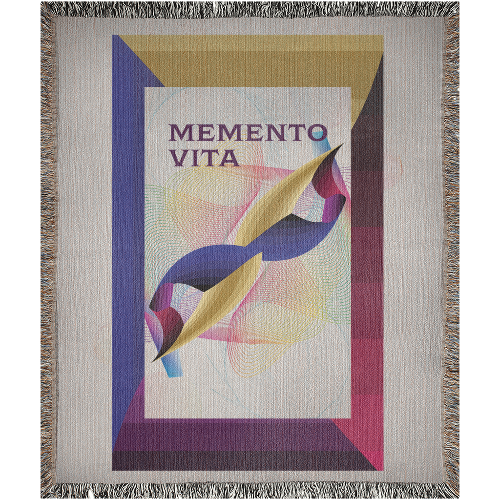 Woven Blankets Kukloso Kuklos No 4430  'Memento Vita' - Free Shipping