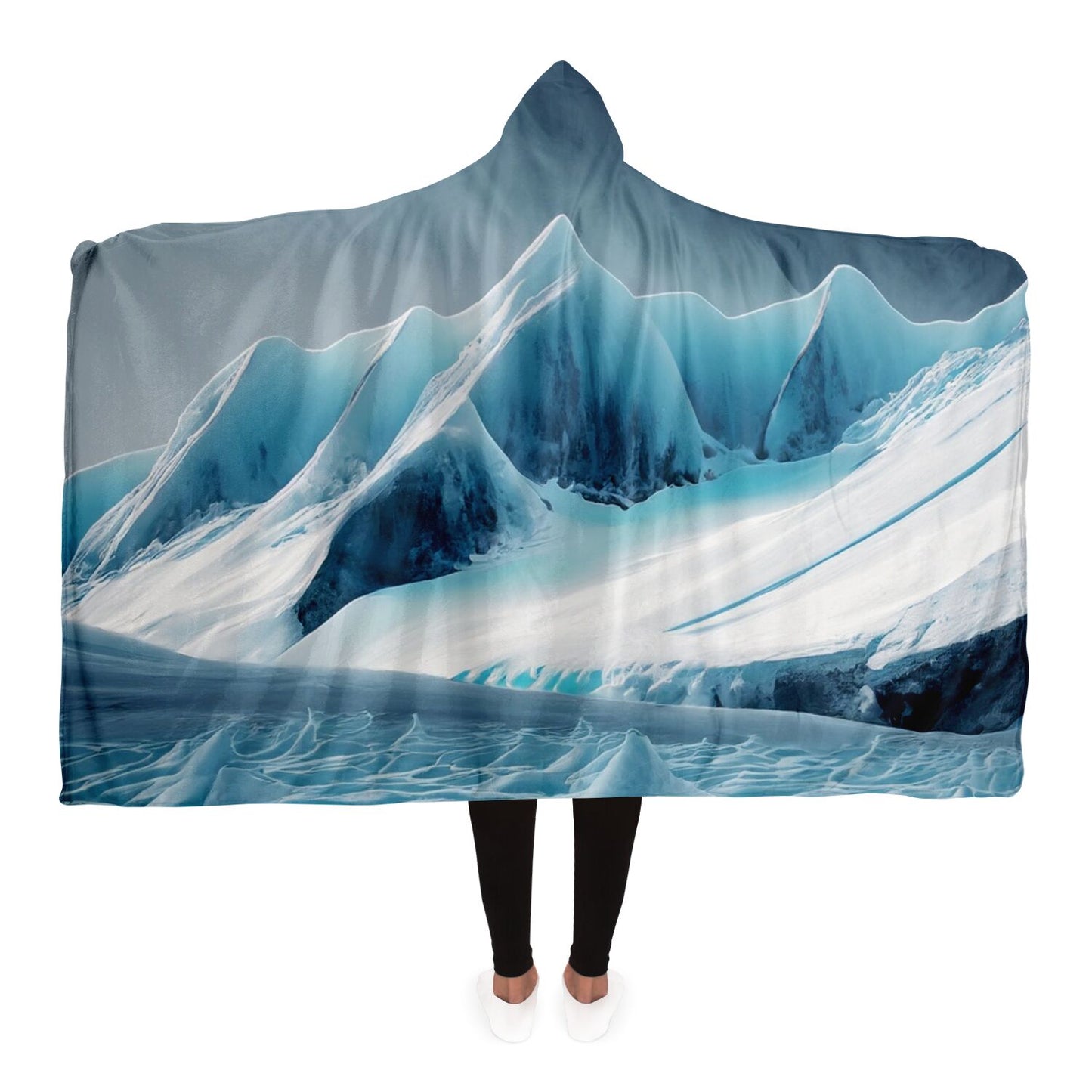 Hooded Blanket - AOP Kukloso Think Warm No 1 - Free Shipping