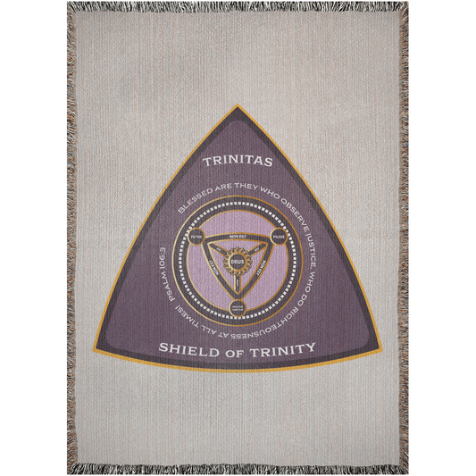 Woven Blankets  Kukloso 'Shield of Trinity' - Free Shipping