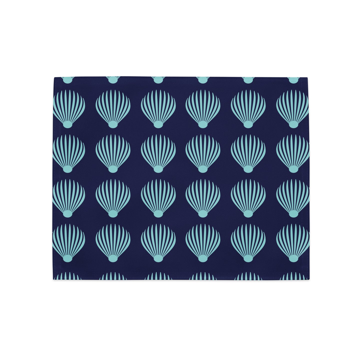 Placemat Set Kukloso Scallop Shell No 1 Aqua - Free Shipping