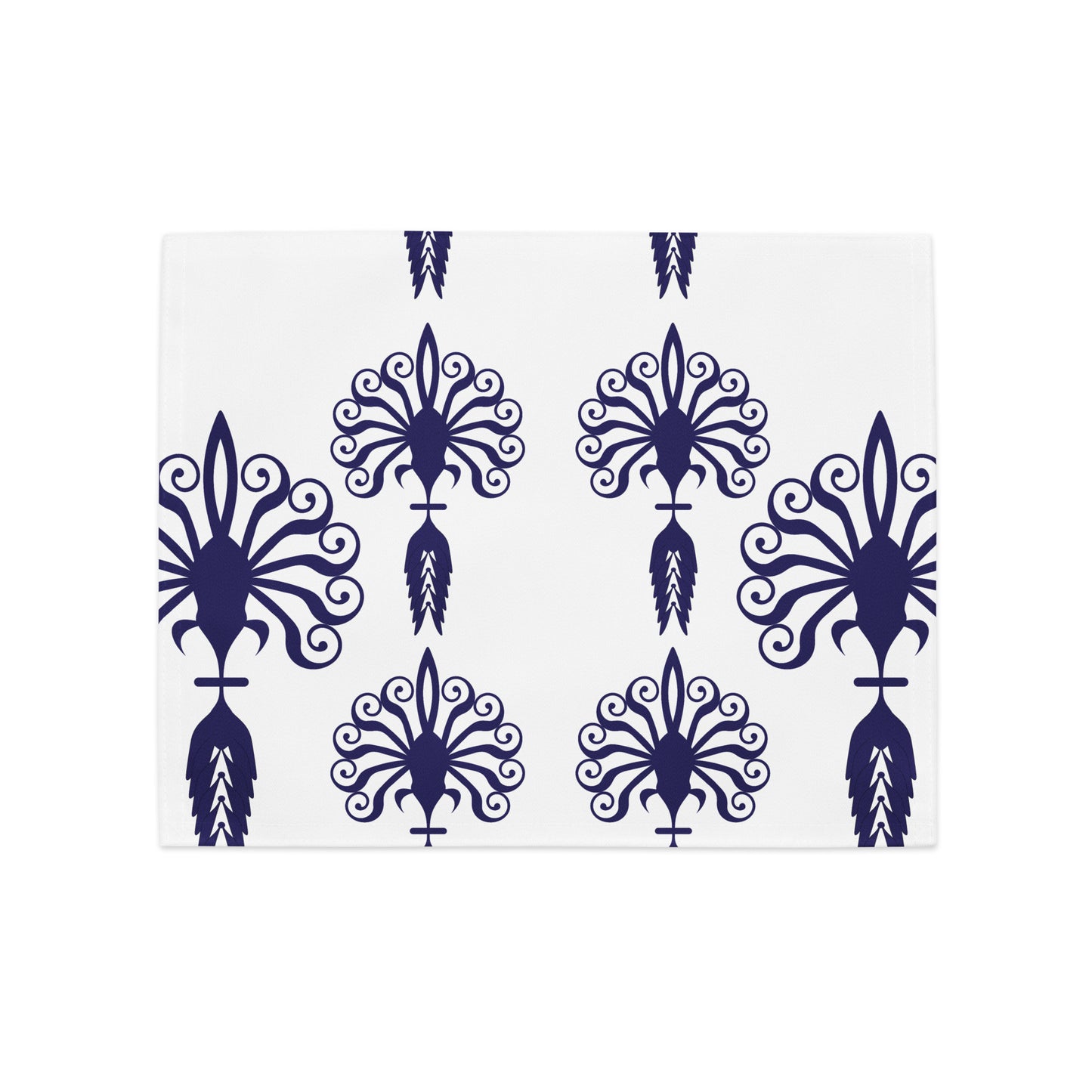 Placemat Set Kukloso Five Blue Fleurons - Free Shipping