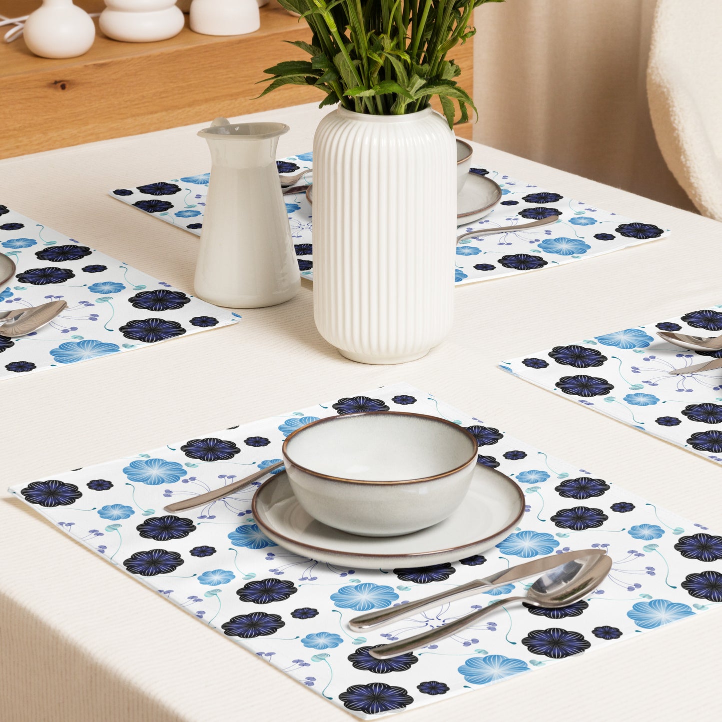 Placemat Set Kukloso Abstractical Pattern No 272 - Free Shipping