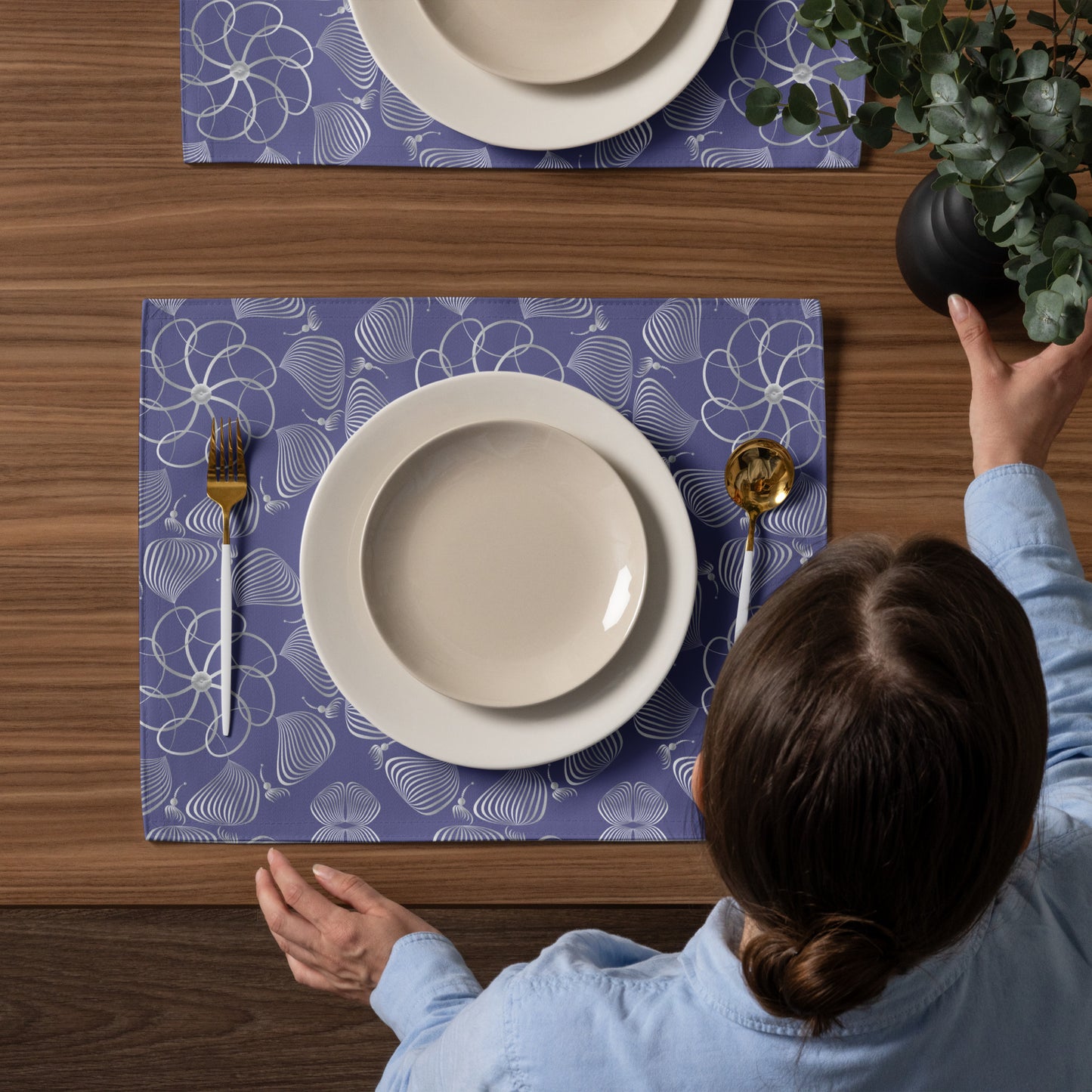 Placemat Set Kukloso Abstractical Pattern No 65.17 - Free Shipping