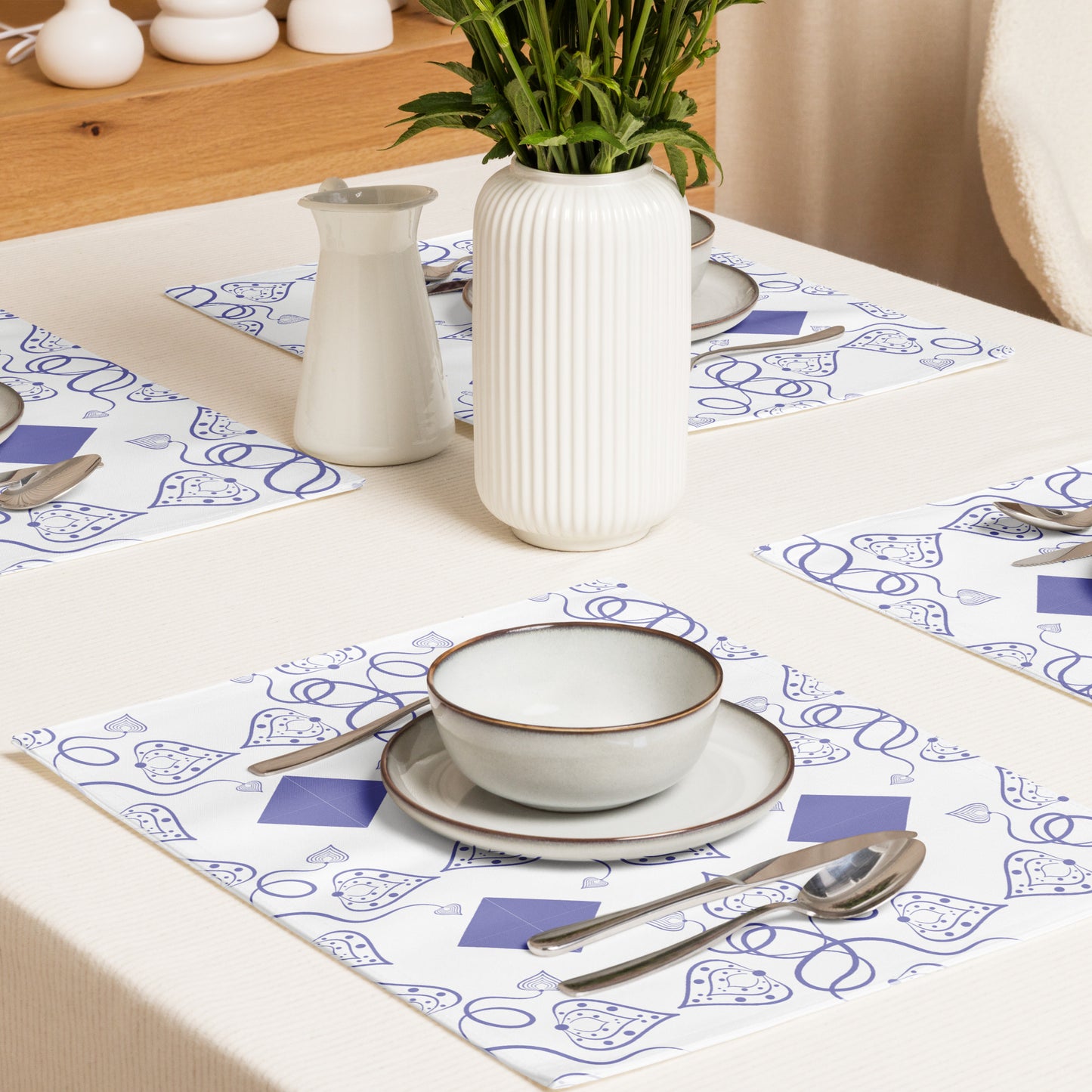 Placemat Set  Kukloso Abstractical No 25 - Free Shipping