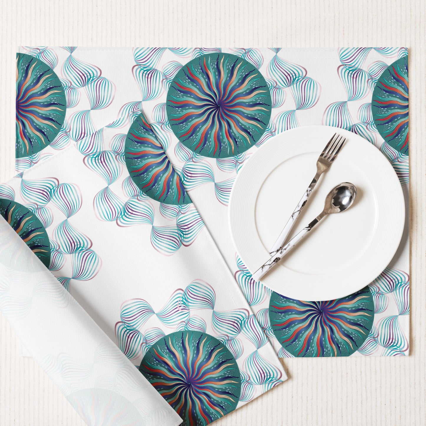 Placemat Set Kukloso Abstractical No 29 - Free Shipping