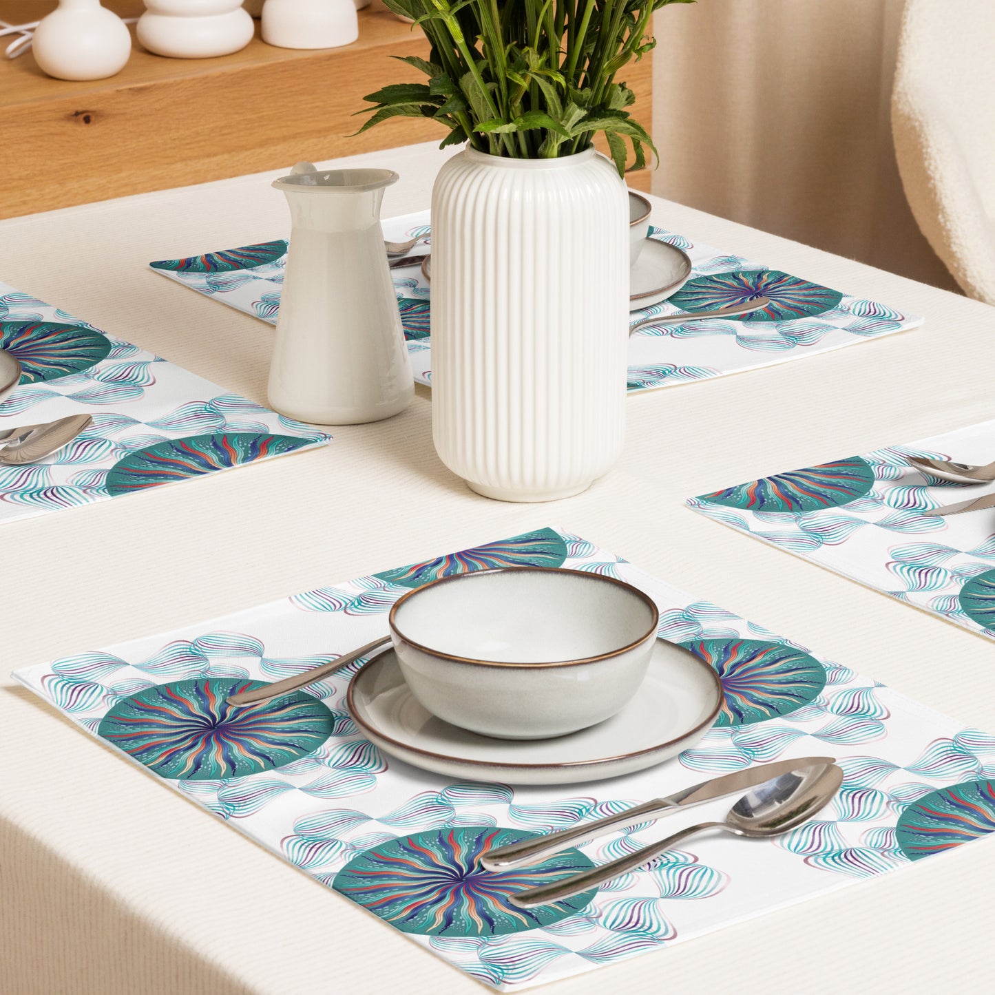 Placemat Set Kukloso Abstractical No 29 - Free Shipping