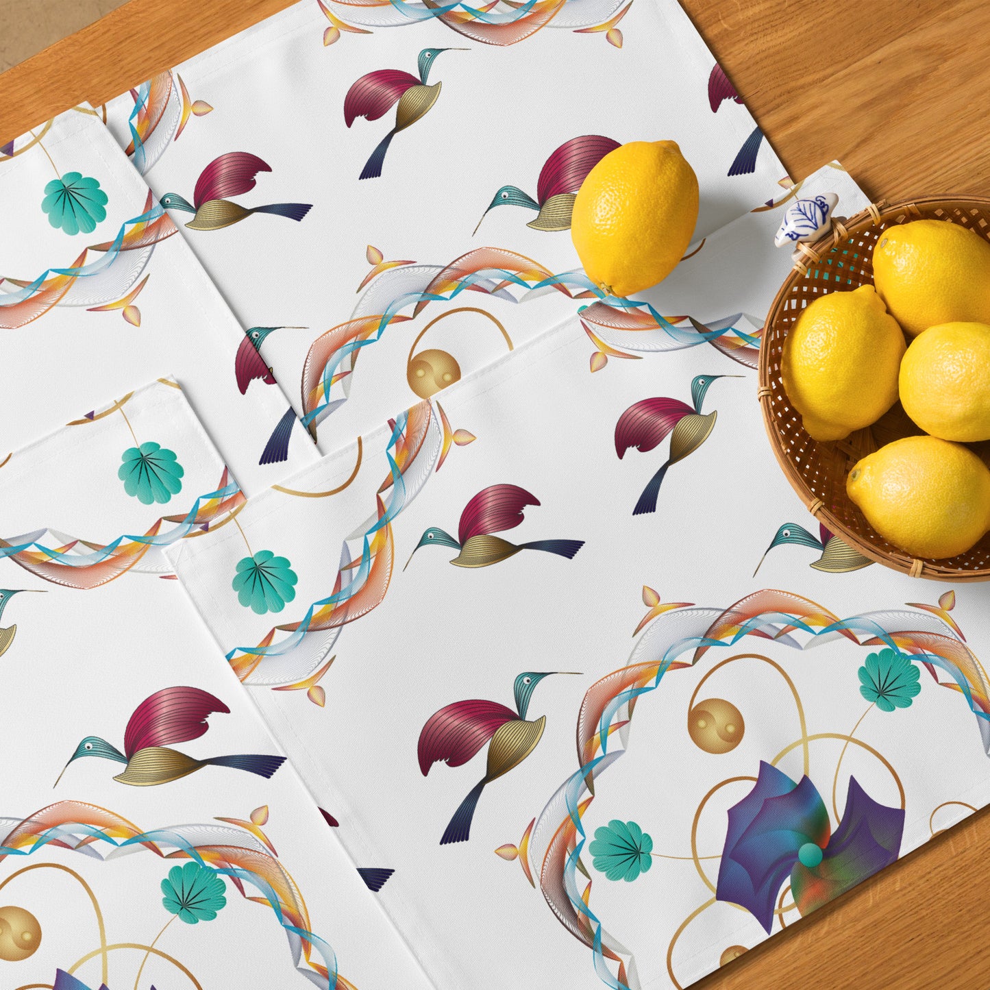 Placemat Set Kukloso Fleurons No 15 - Free Shipping