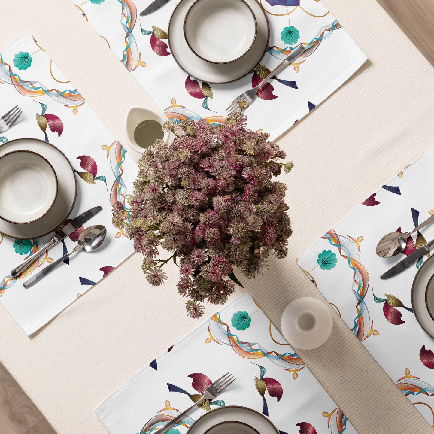 Placemat Set Kukloso Fleurons No 15 - Free Shipping