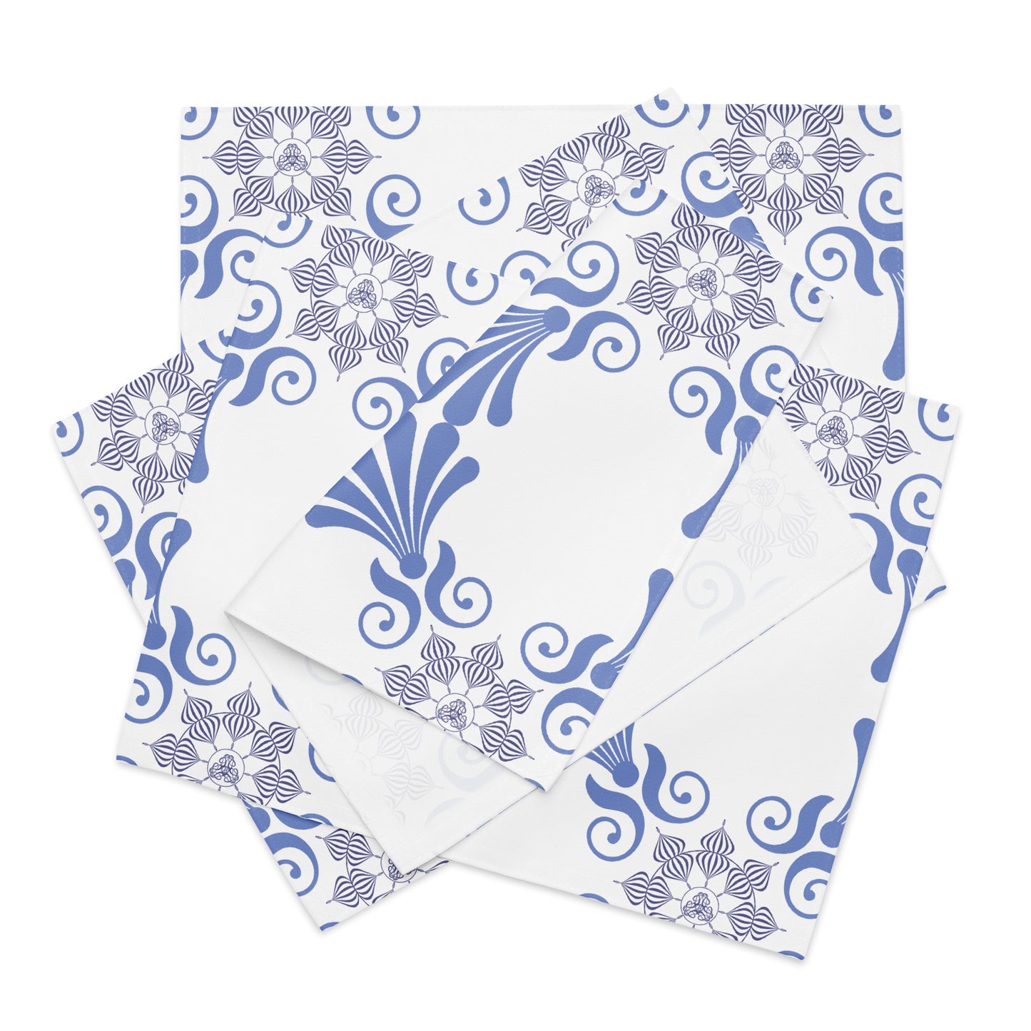 Placemat Set Kukloso Four Fleuron Fans - Free Shipping