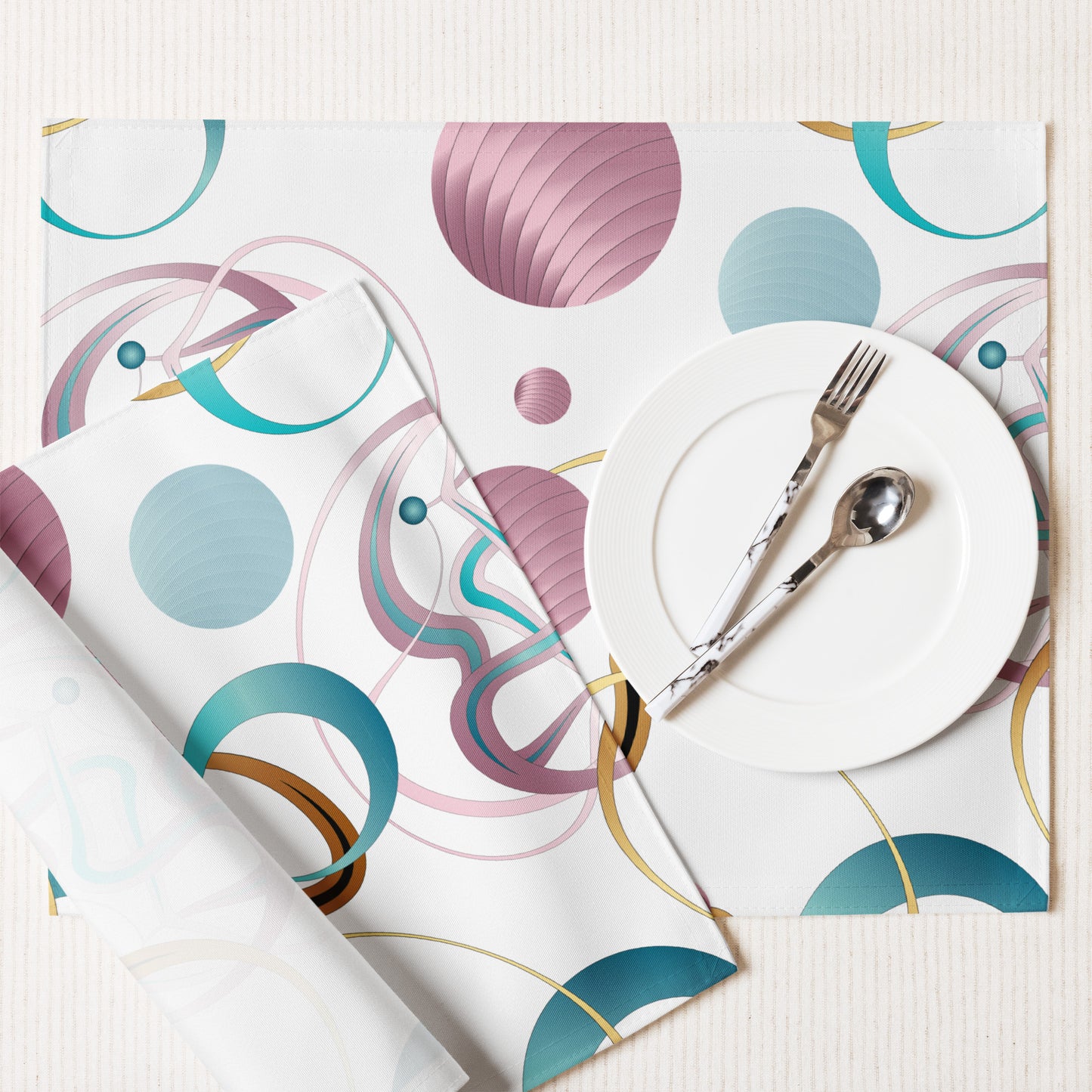 Placemat Set Kukloso Abstractical No 58 - Free Shipping