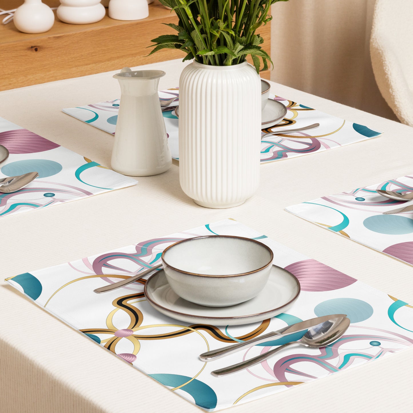 Placemat Set Kukloso Abstractical No 58 - Free Shipping