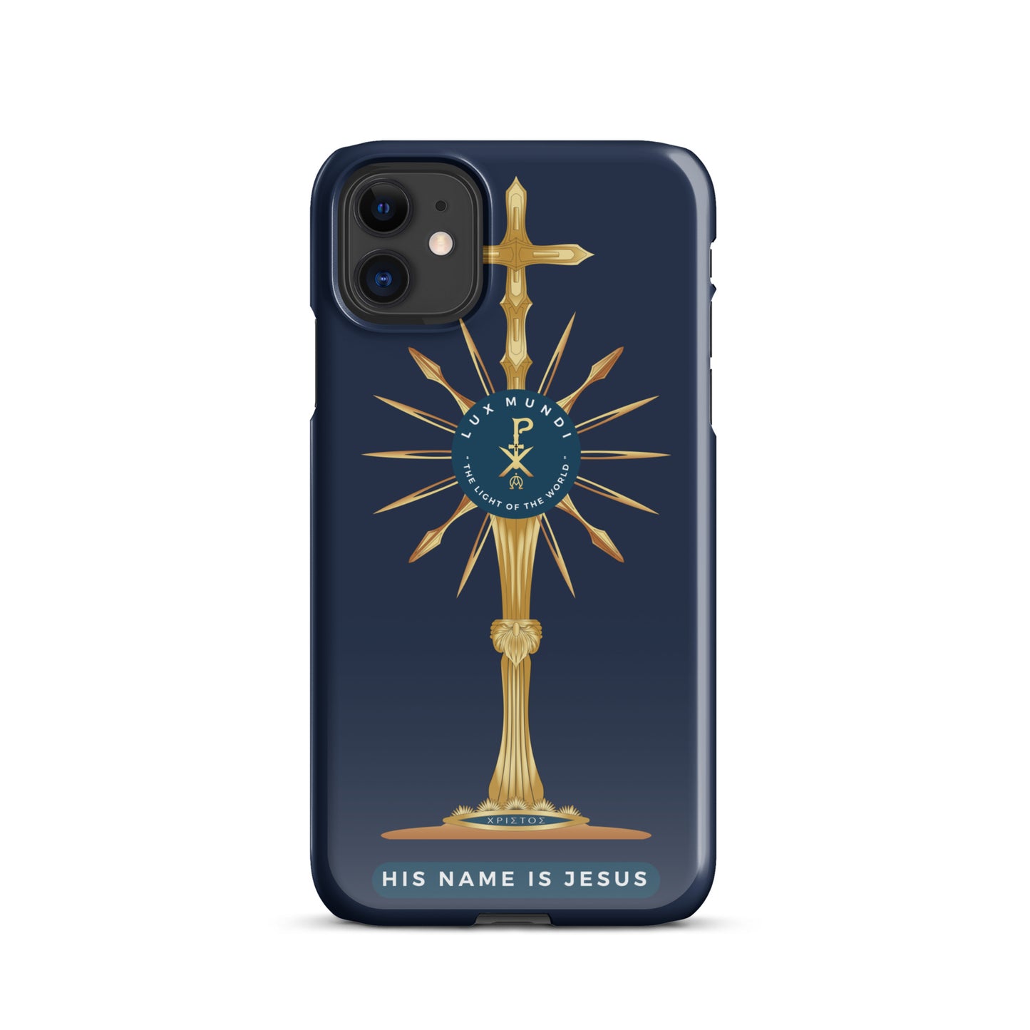 Snap case for iPhone® Kukloso LUX MUNDI 'Light of the World' - Free Shipping