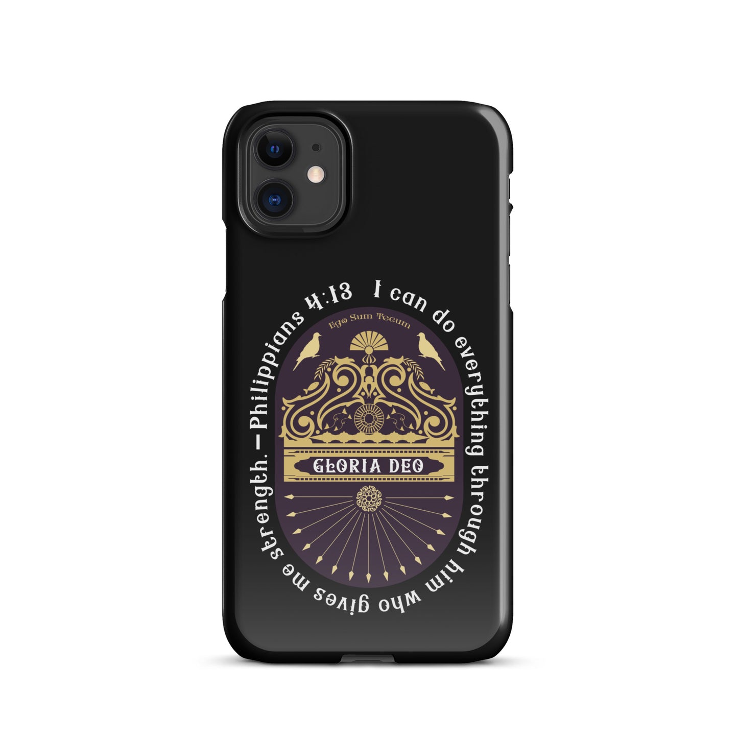 Snap case for iPhone® Kukloso Philippians 4:13 - Free Shipping