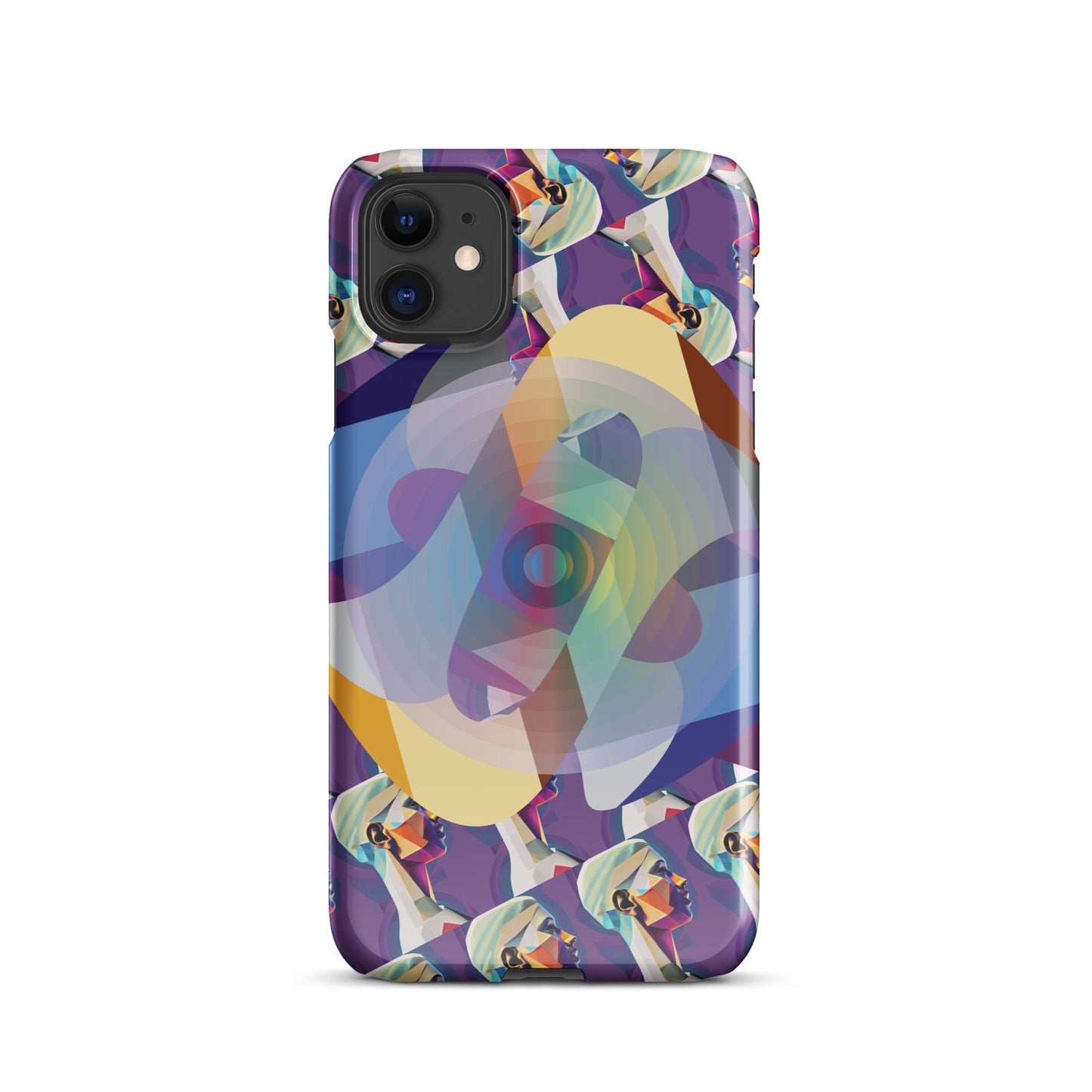 Snap case for iPhone® Kukloso Cubist Face Collage No 1 - Free Shipping