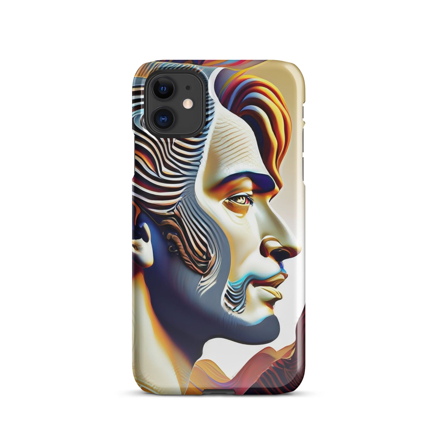 Snap case for iPhone® Kukloso Cubist Faces No 19 - Free Shipping