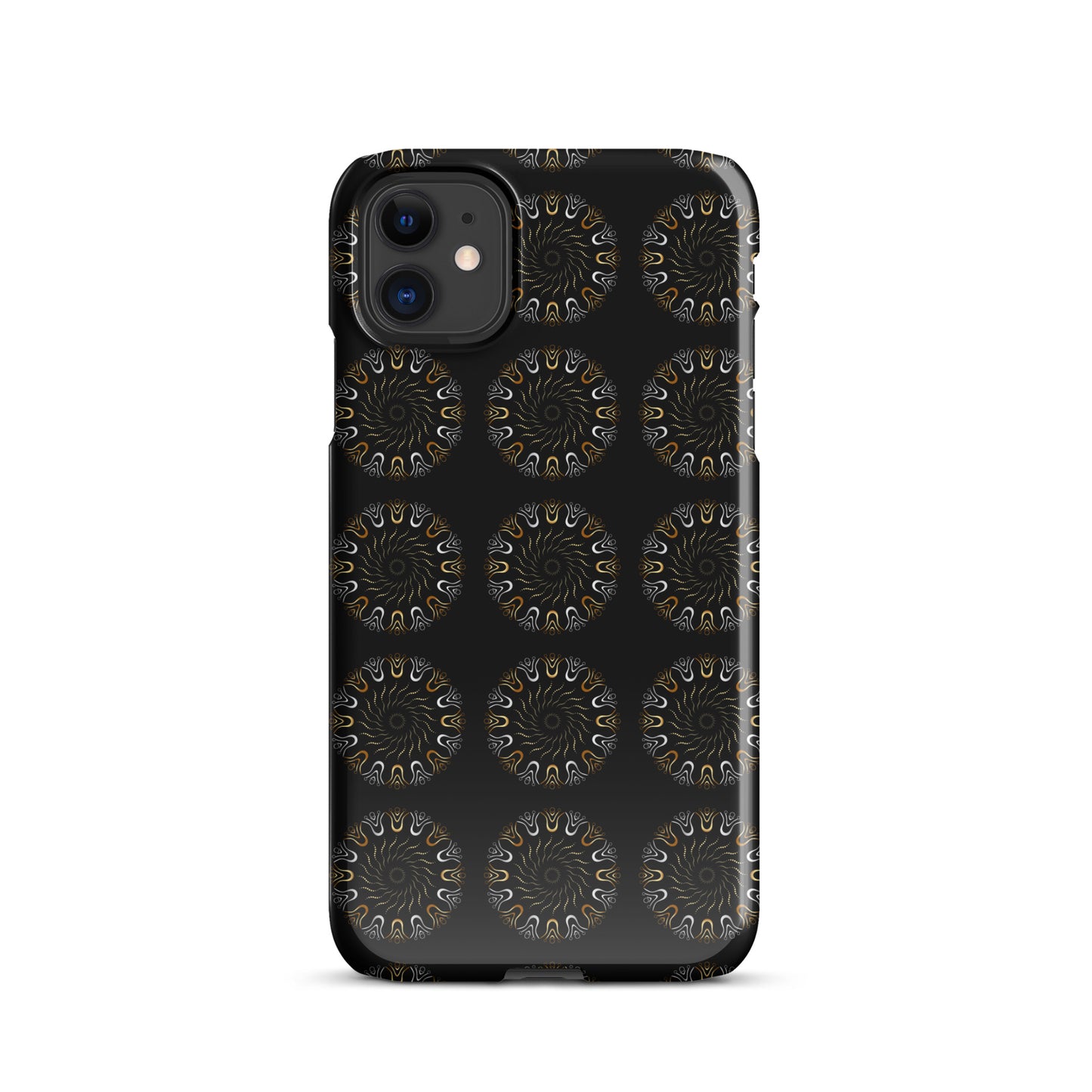 Snap case for iPhone®  Kukloso Mandala Pattern - Free Shipping