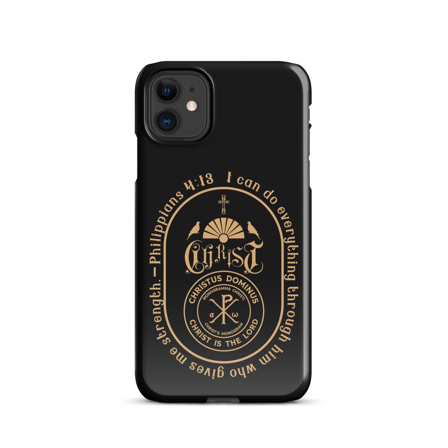 Snap case for iPhone® Kukloso Phillipians 4:13 A - Free Shipping