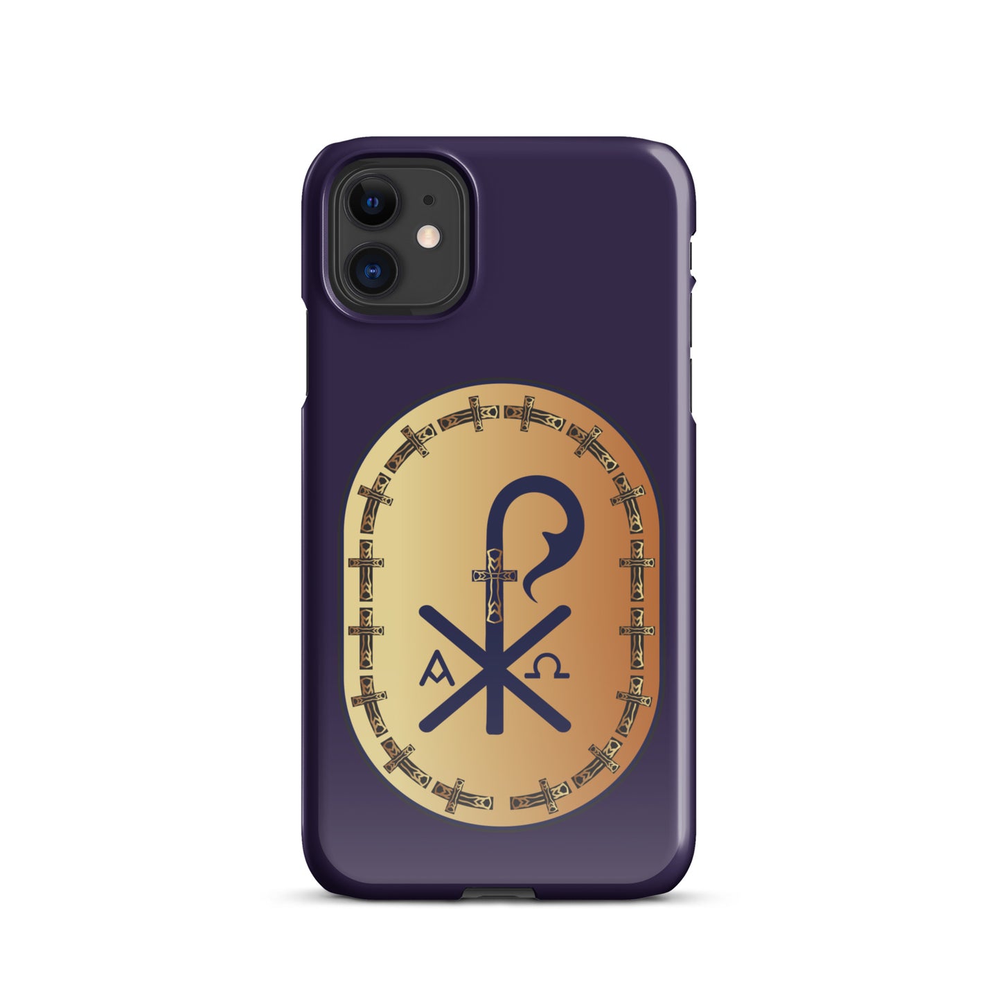 Snap case for iPhone® Kukloso CHI RO Christogram No 13 - Free Shipping