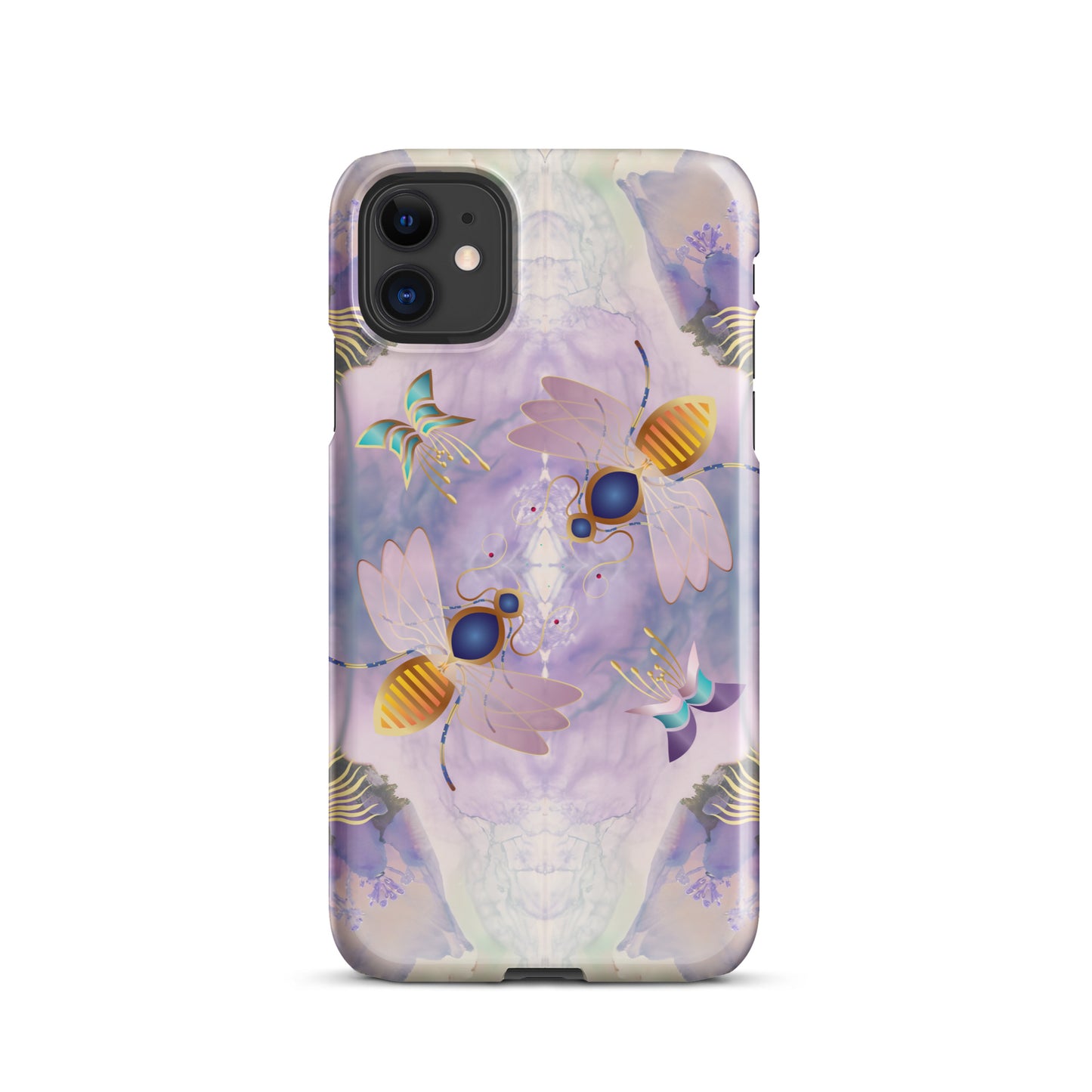 Snap case for iPhone® Kukloso Cubist Faces 'The Bees' No 20 - Free Shipping - Free Shipping
