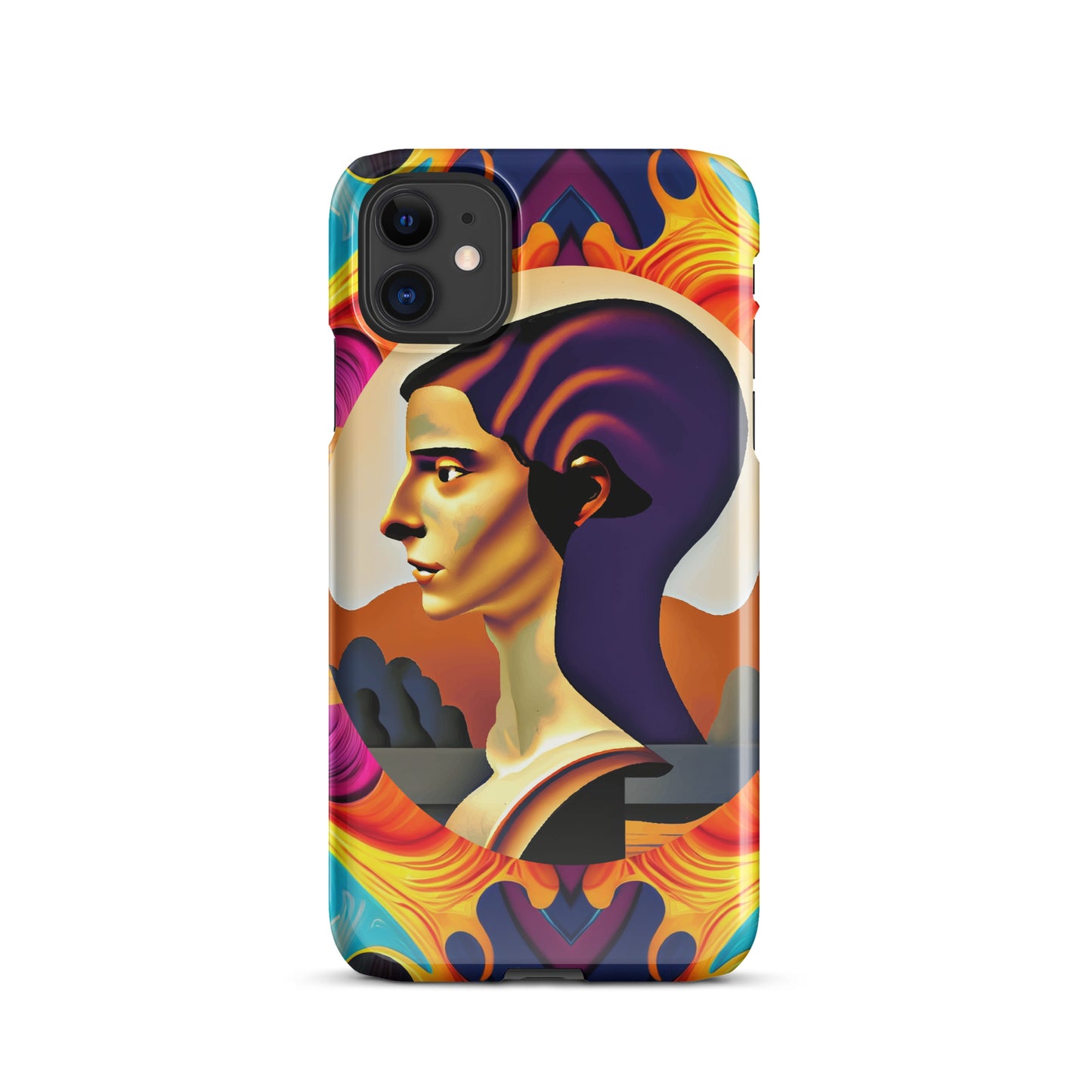 Snap case for iPhone® Kukloso Cubist Faces No 36 - Free Shipping