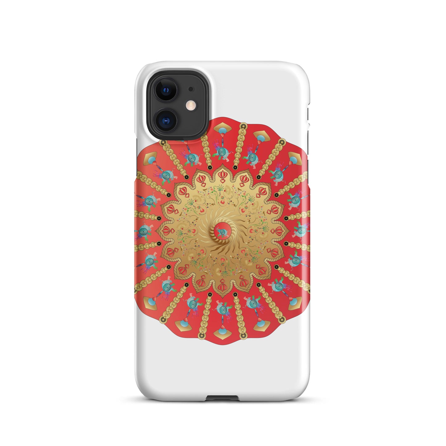 Snap case for iPhone® Kukloso Complexical Mandala No 3898 - Free Shipping