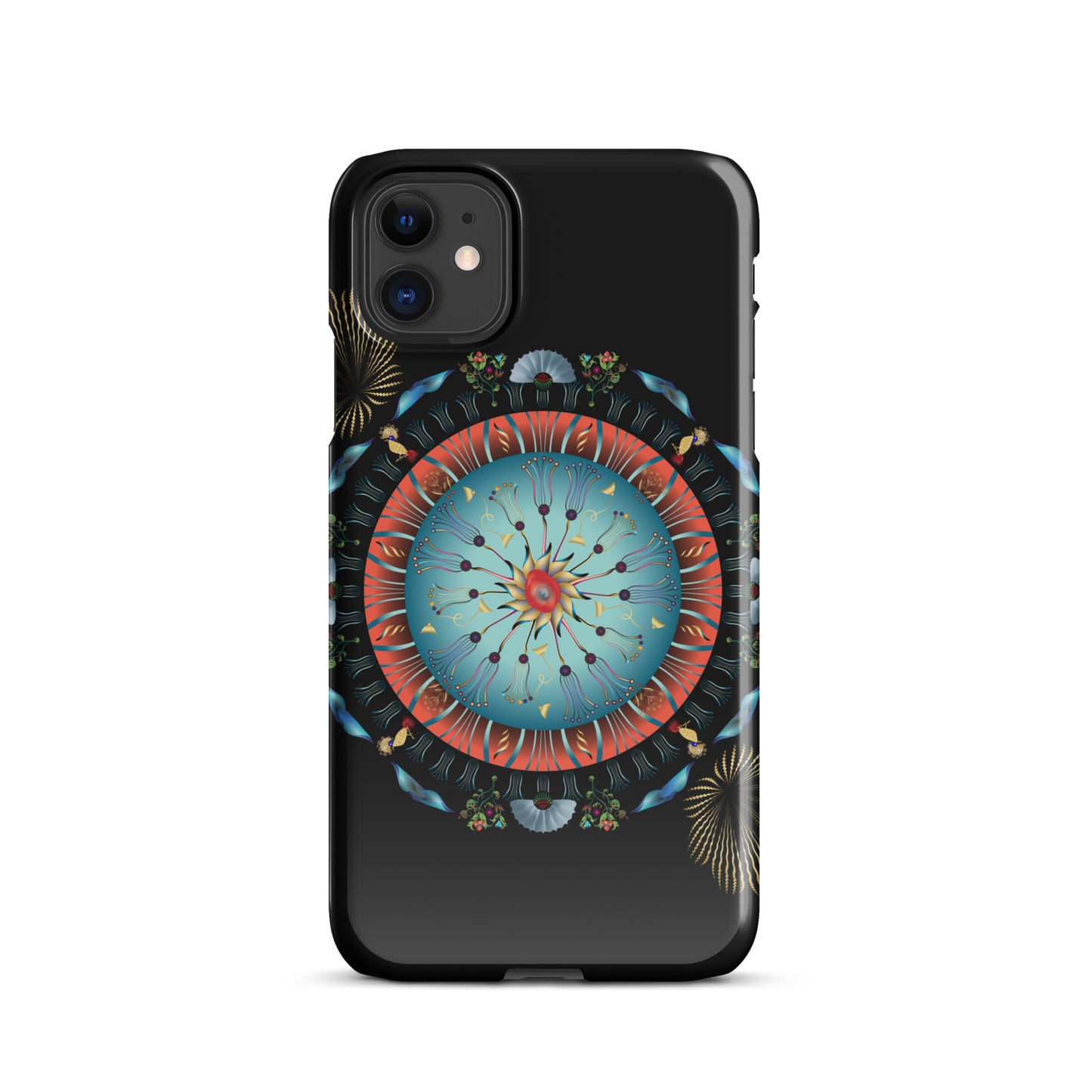 Snap case for iPhone® Kukloso OVC Mandala No 3136 - Free Shipping