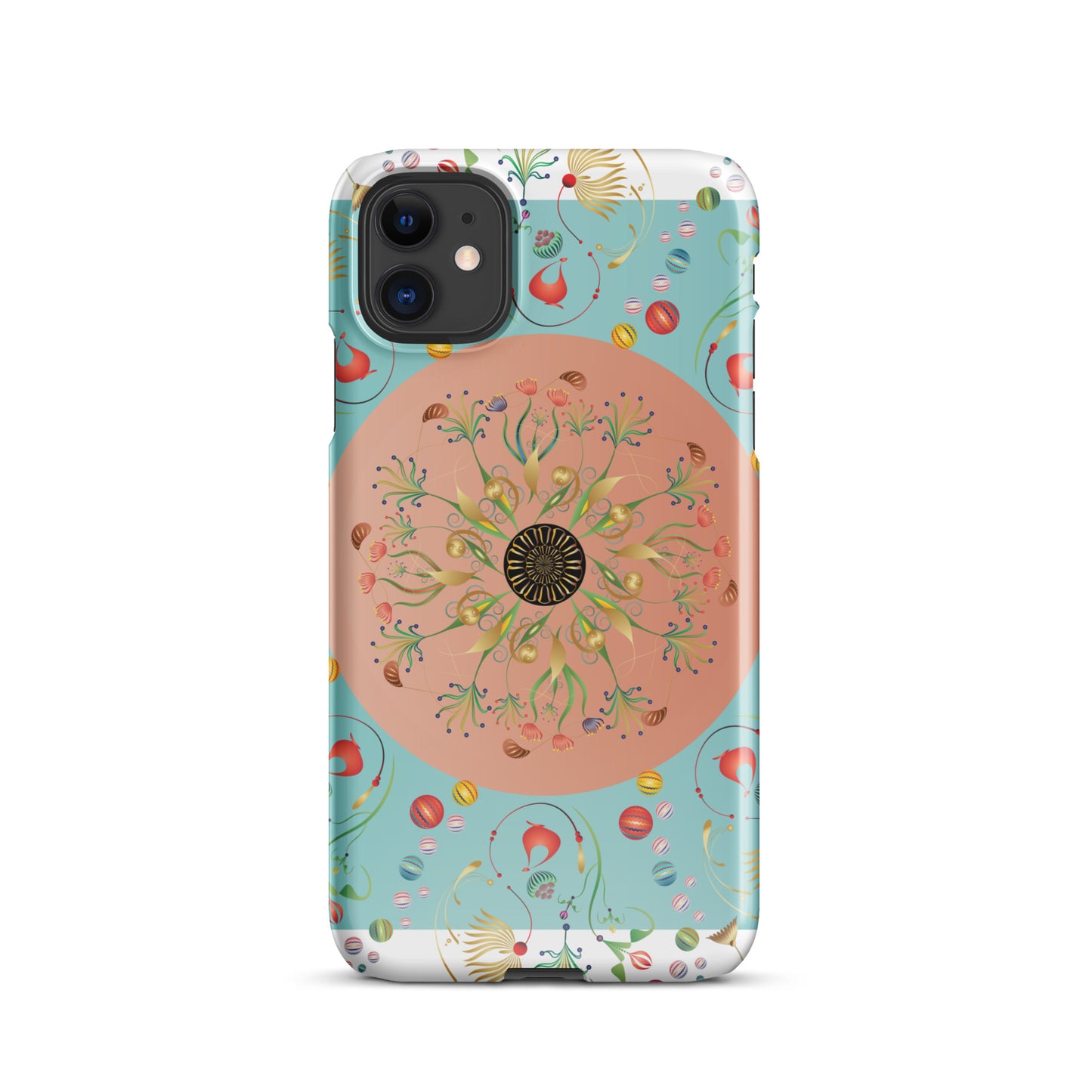 Snap case for iPhone® Kukloso Kuklos Mandala No 4390-A - Free Shipping