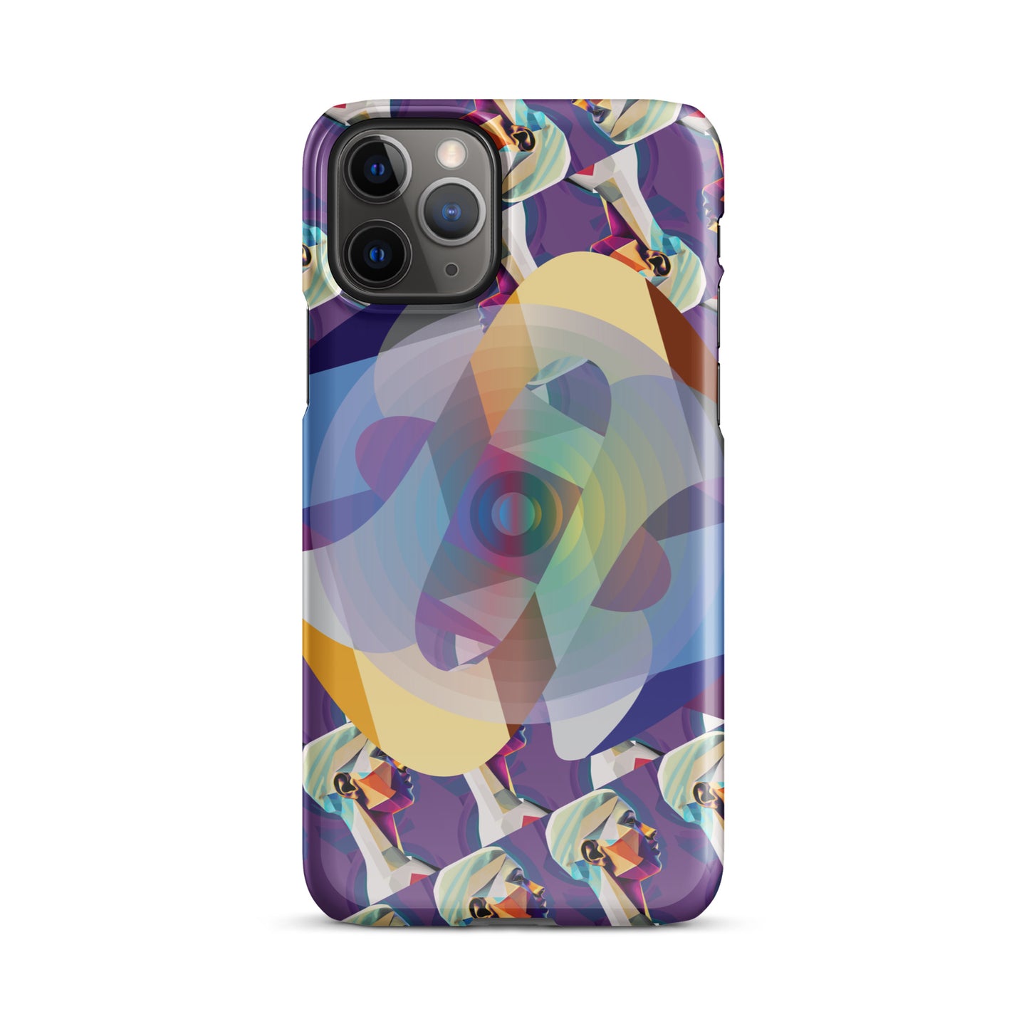 Snap case for iPhone® Kukloso Cubist Face Collage No 1 - Free Shipping