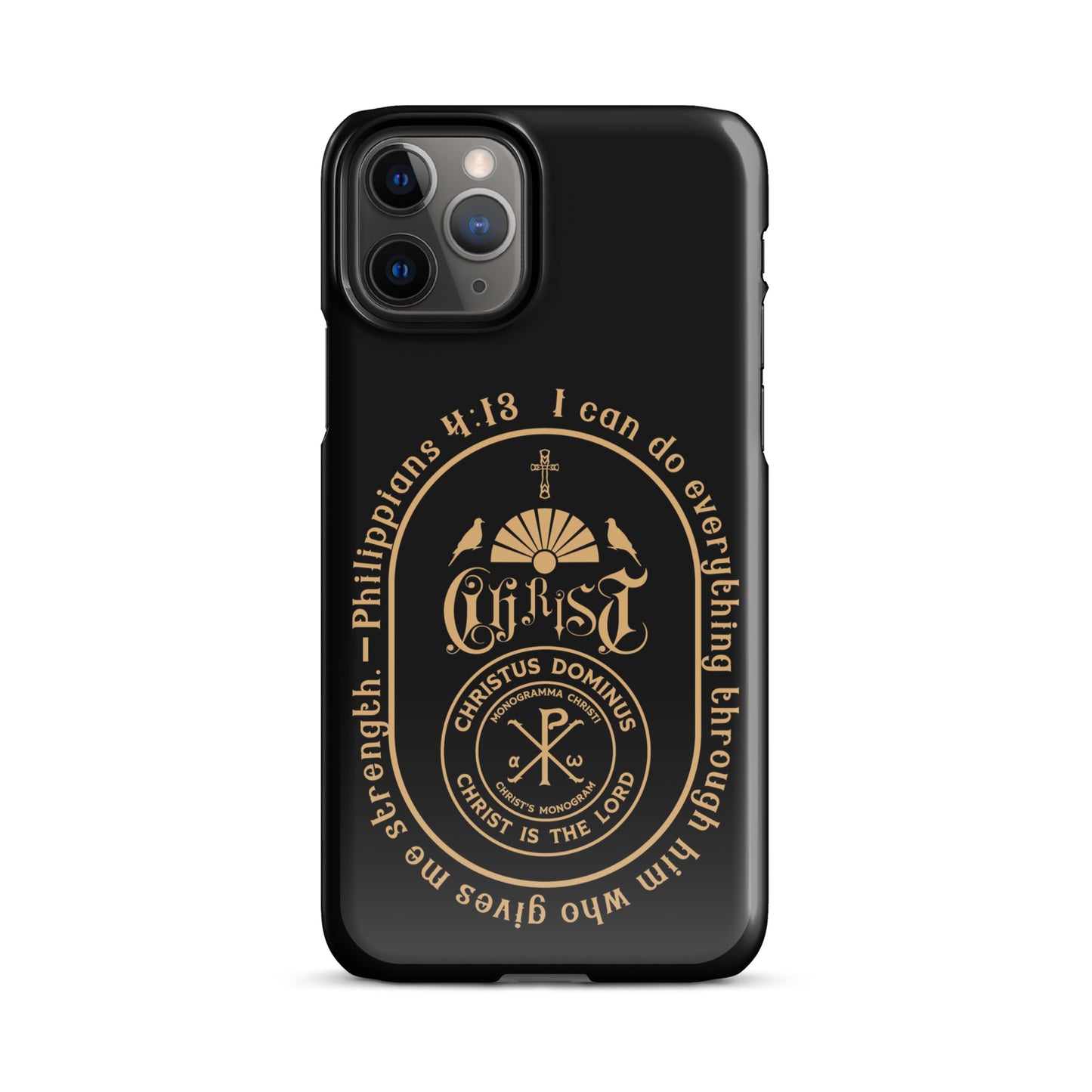 Snap case for iPhone® Kukloso Phillipians 4:13 A - Free Shipping