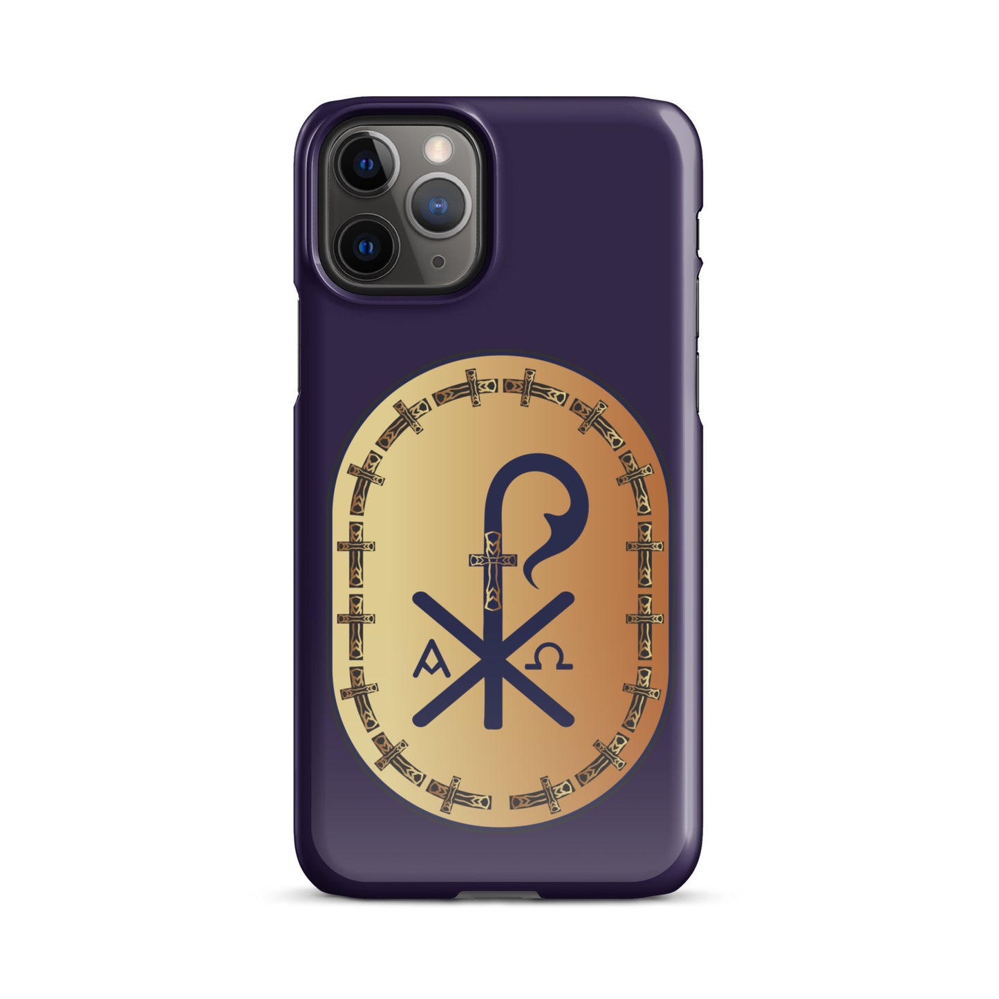 Snap case for iPhone® Kukloso CHI RO Christogram No 13 - Free Shipping