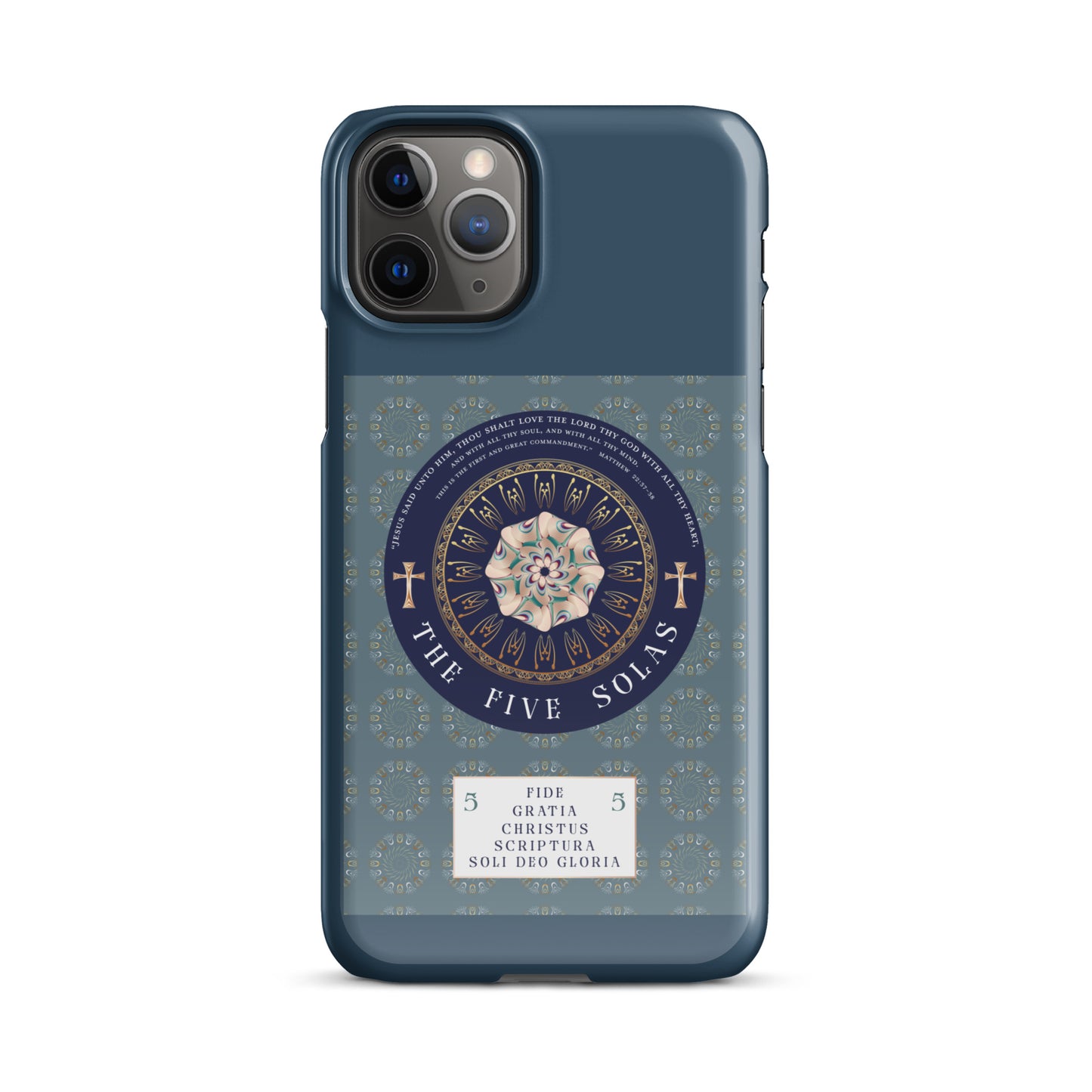 Snap case for iPhone® Kukloso The Five Solas of the Reformation No 10 A - Free Shipping