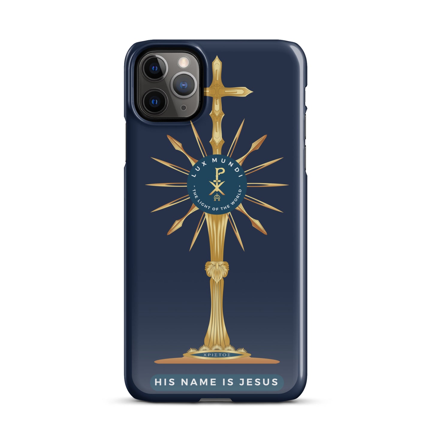 Snap case for iPhone® Kukloso LUX MUNDI 'Light of the World' - Free Shipping
