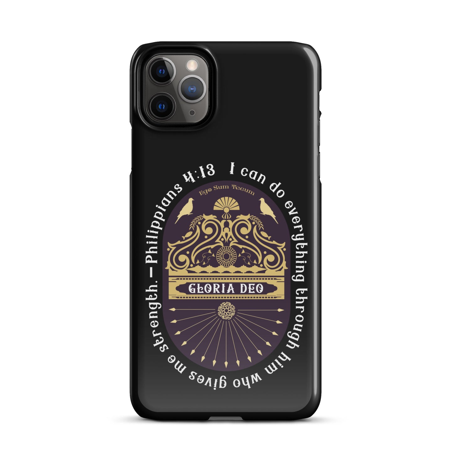 Snap case for iPhone® Kukloso Philippians 4:13 - Free Shipping