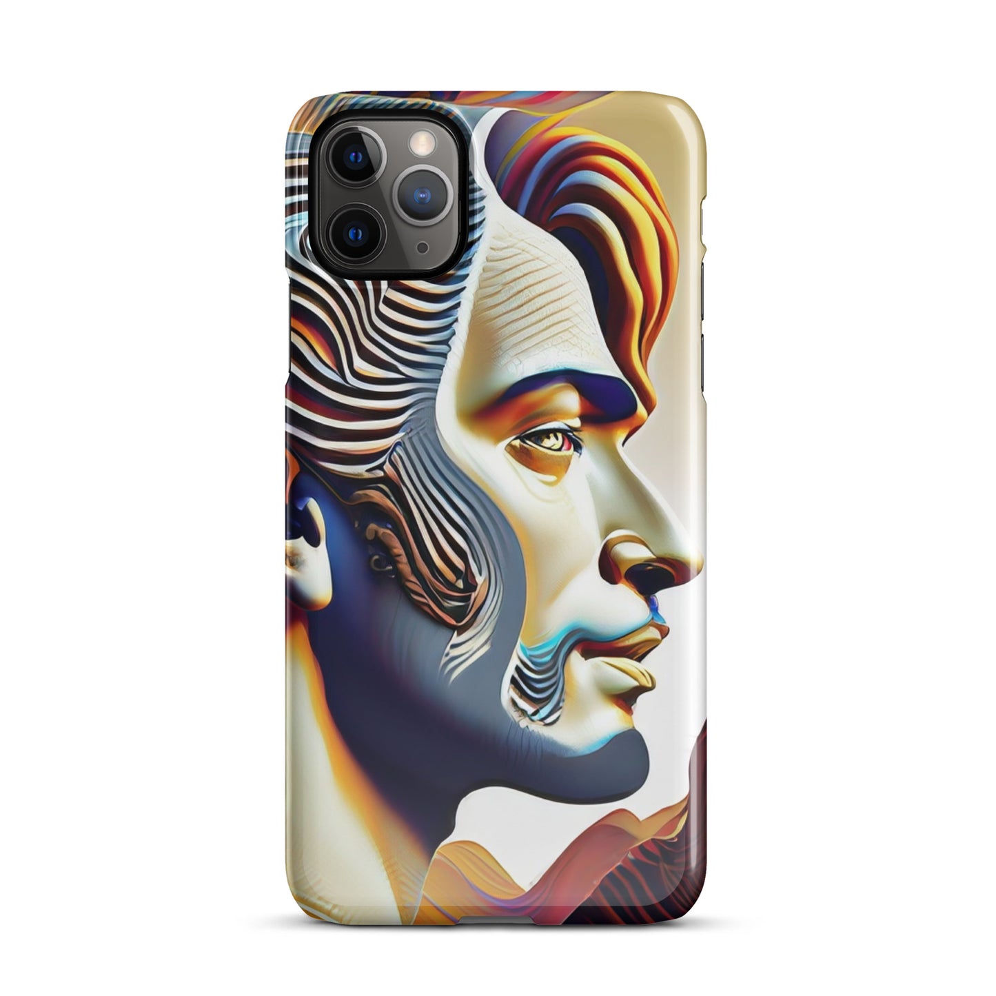 Snap case for iPhone® Kukloso Cubist Faces No 19 - Free Shipping